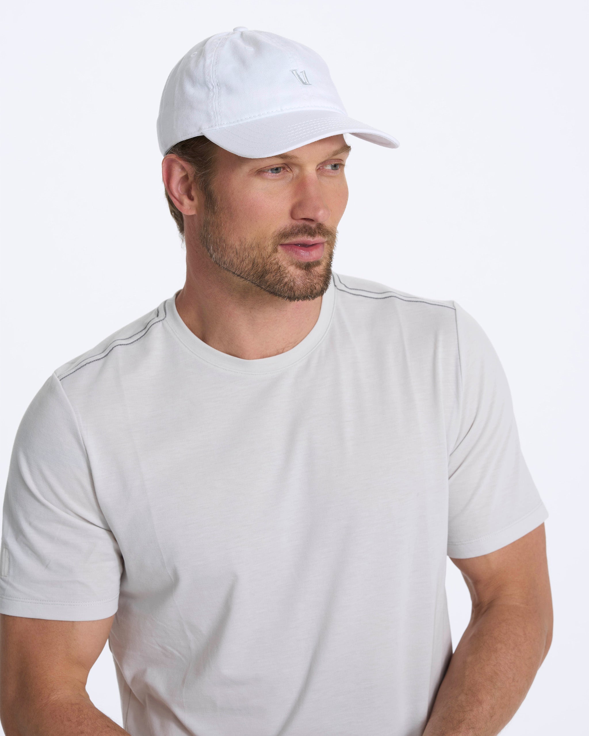 V1 Dad Hat | White - Image 5