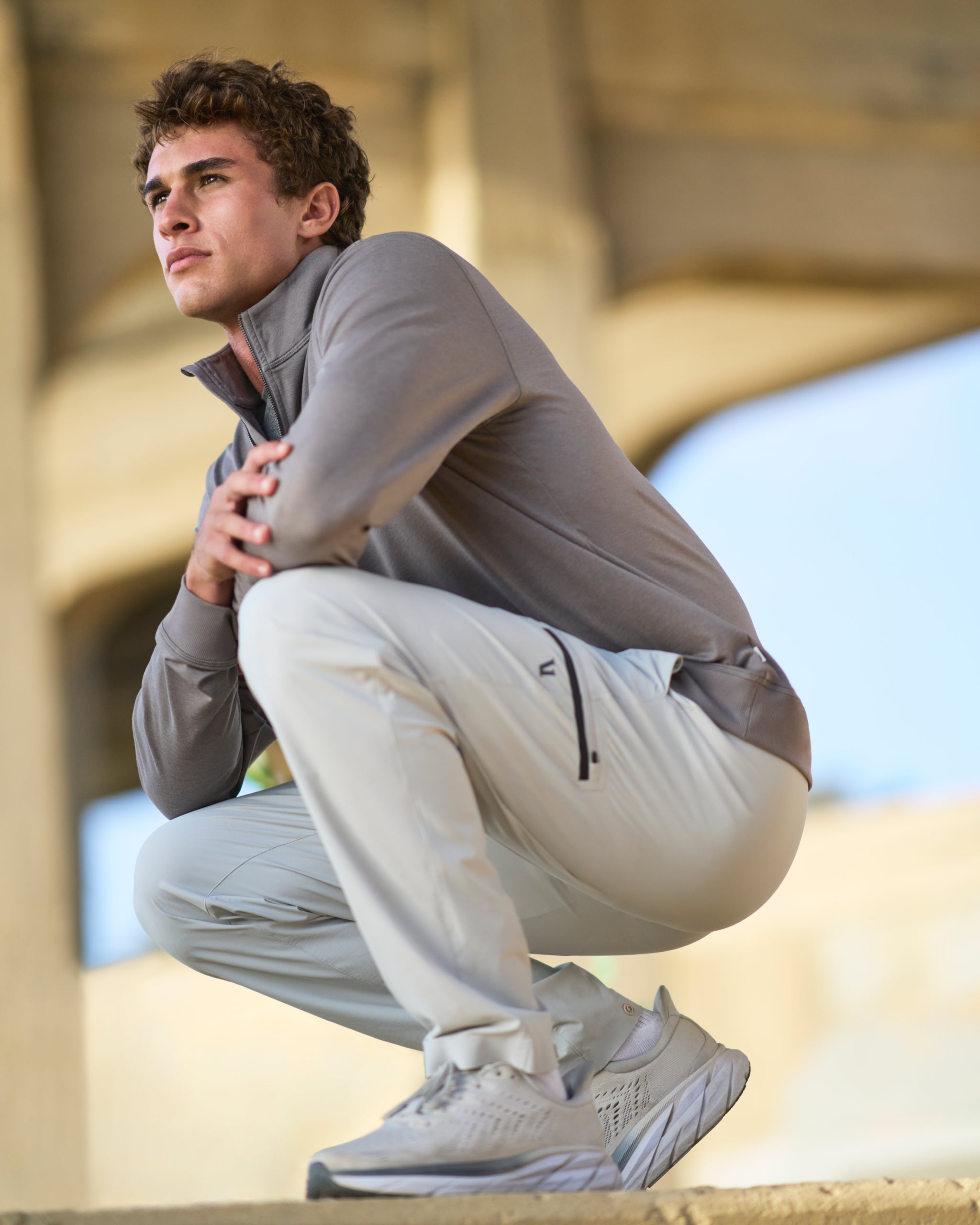 Coronado Half Zip | Dolomite Heather - Image 5