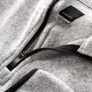 Durango Half Zip | Heather Grey