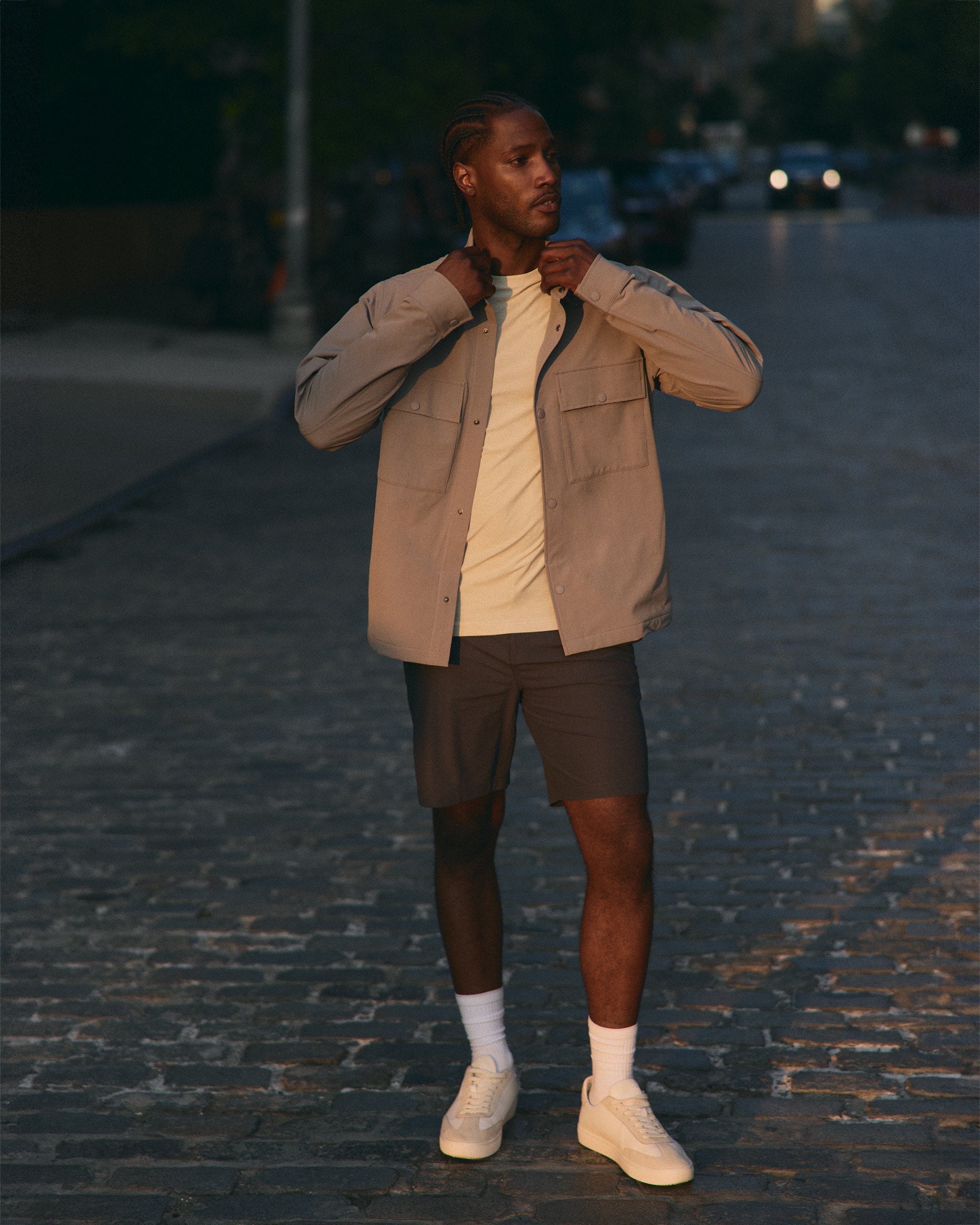 Lawson Tech Shirt Jacket | Shiitake - Image 5