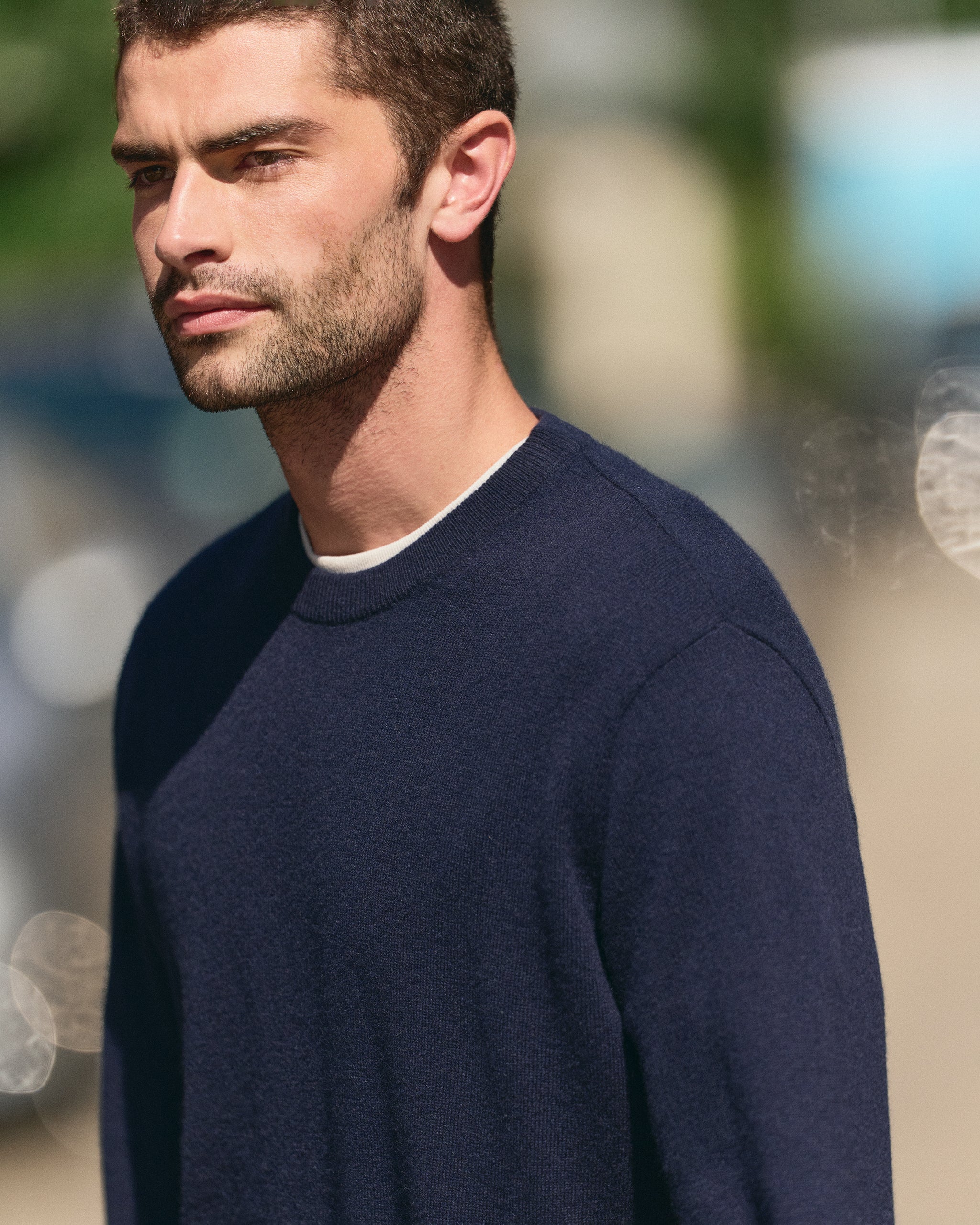 Berik Cashmere Sweater | Ink