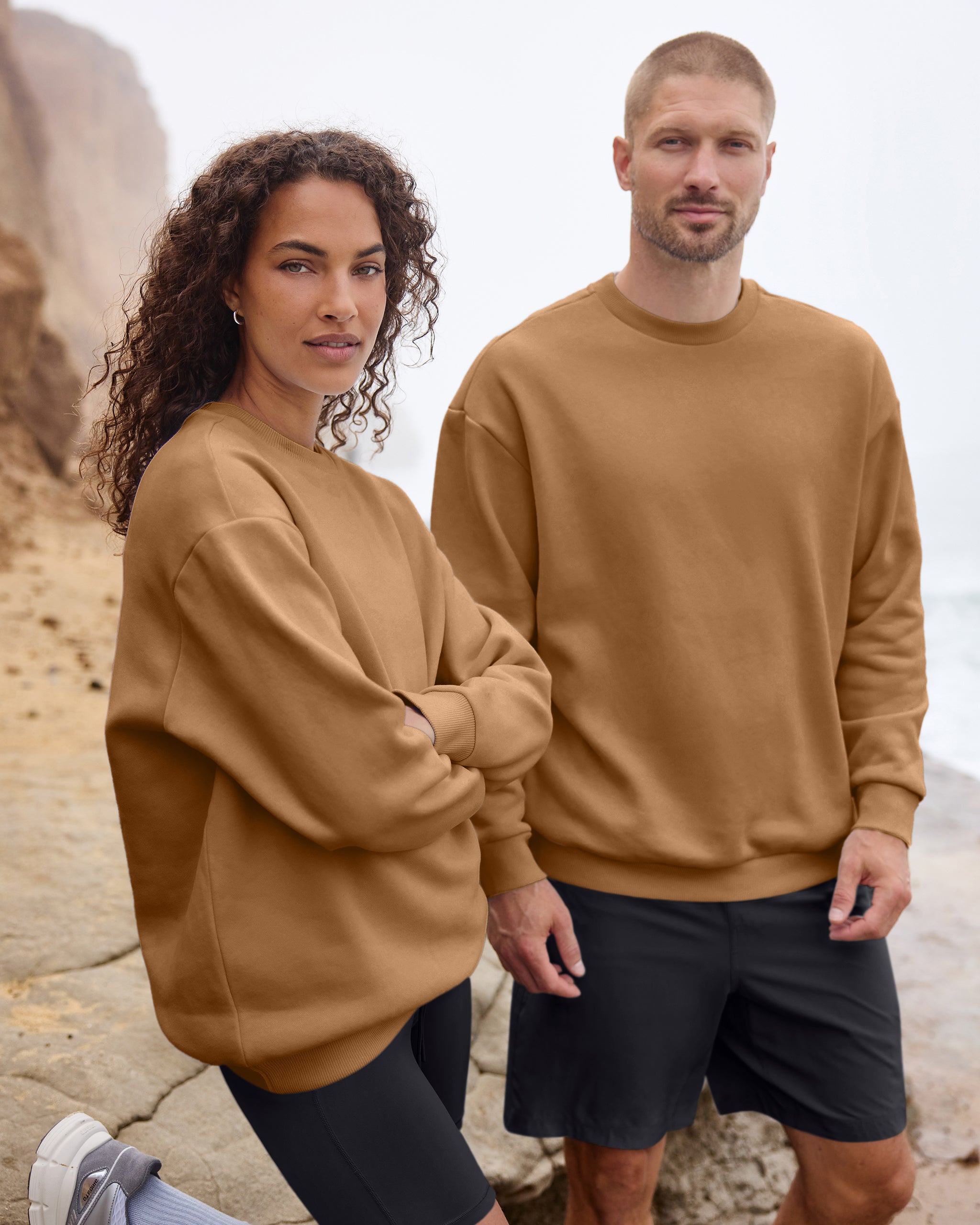 Restore Oversized Crew 2.0 | Toffee - Image 2