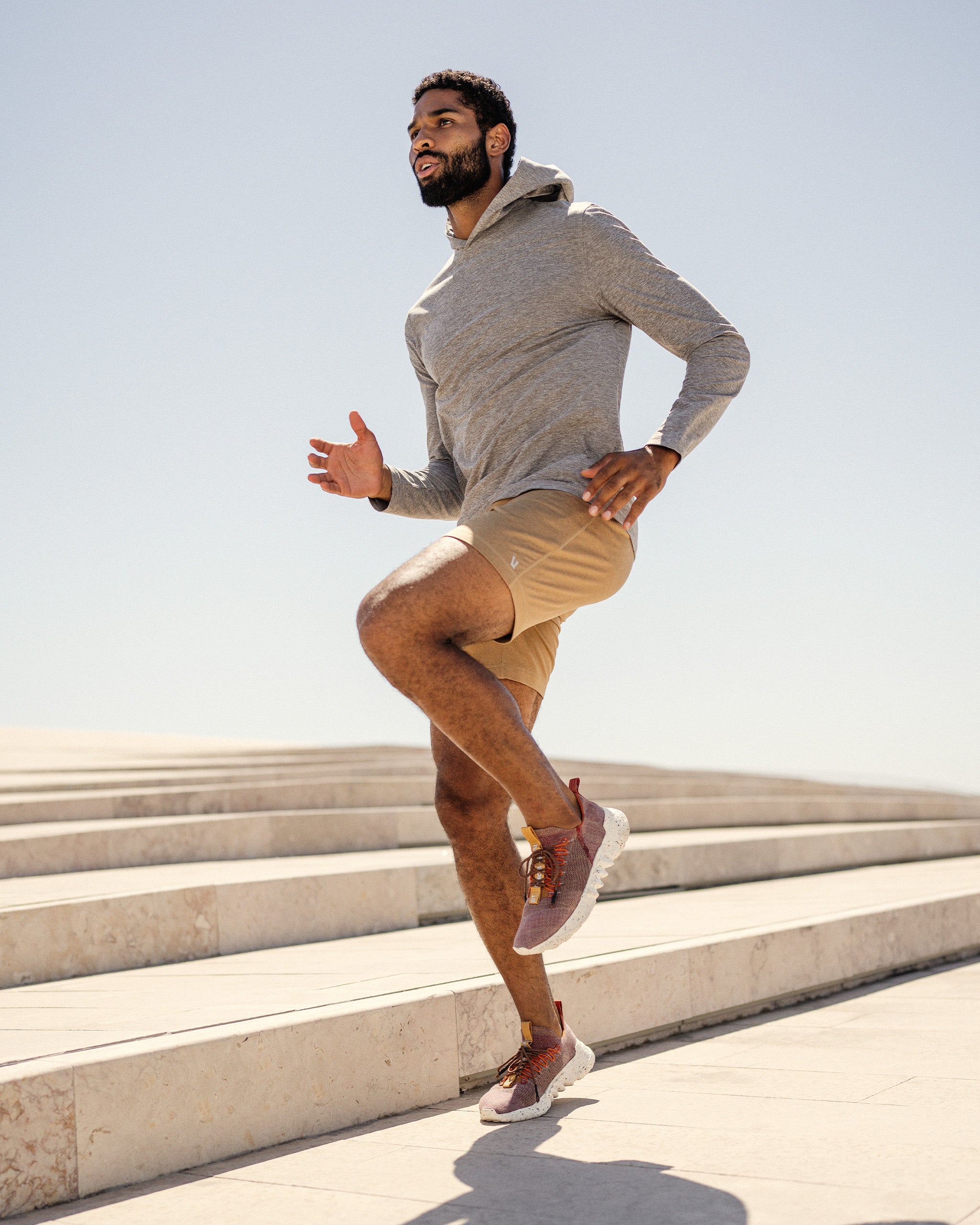 Ponto Performance Short 7 | Sungold Heather - Image 3