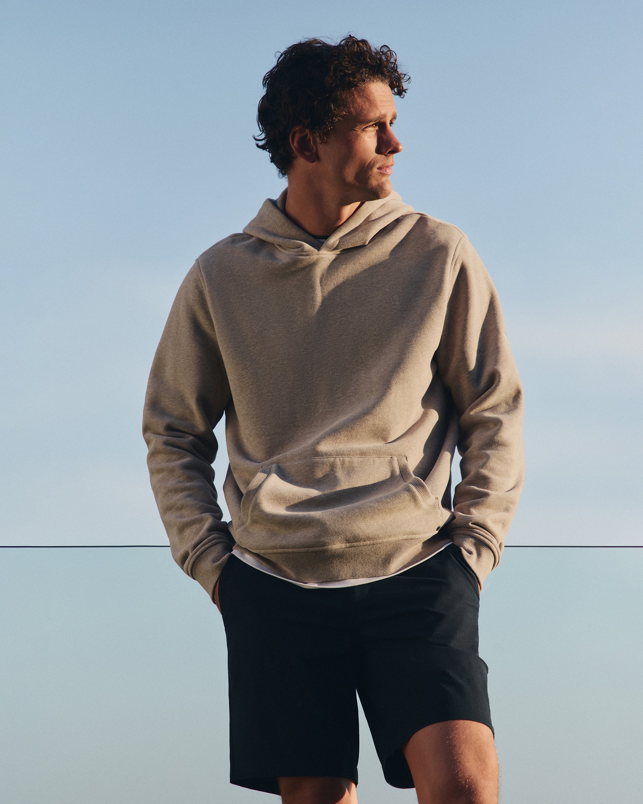 Seaside Pullover Hoodie | Acorn Heather