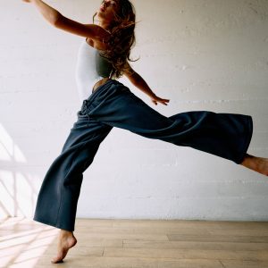 Restore Ultra Wideleg Sweatpant | Ocean Blue