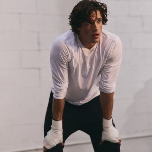 Long Sleeve Strato Tech Tee | White