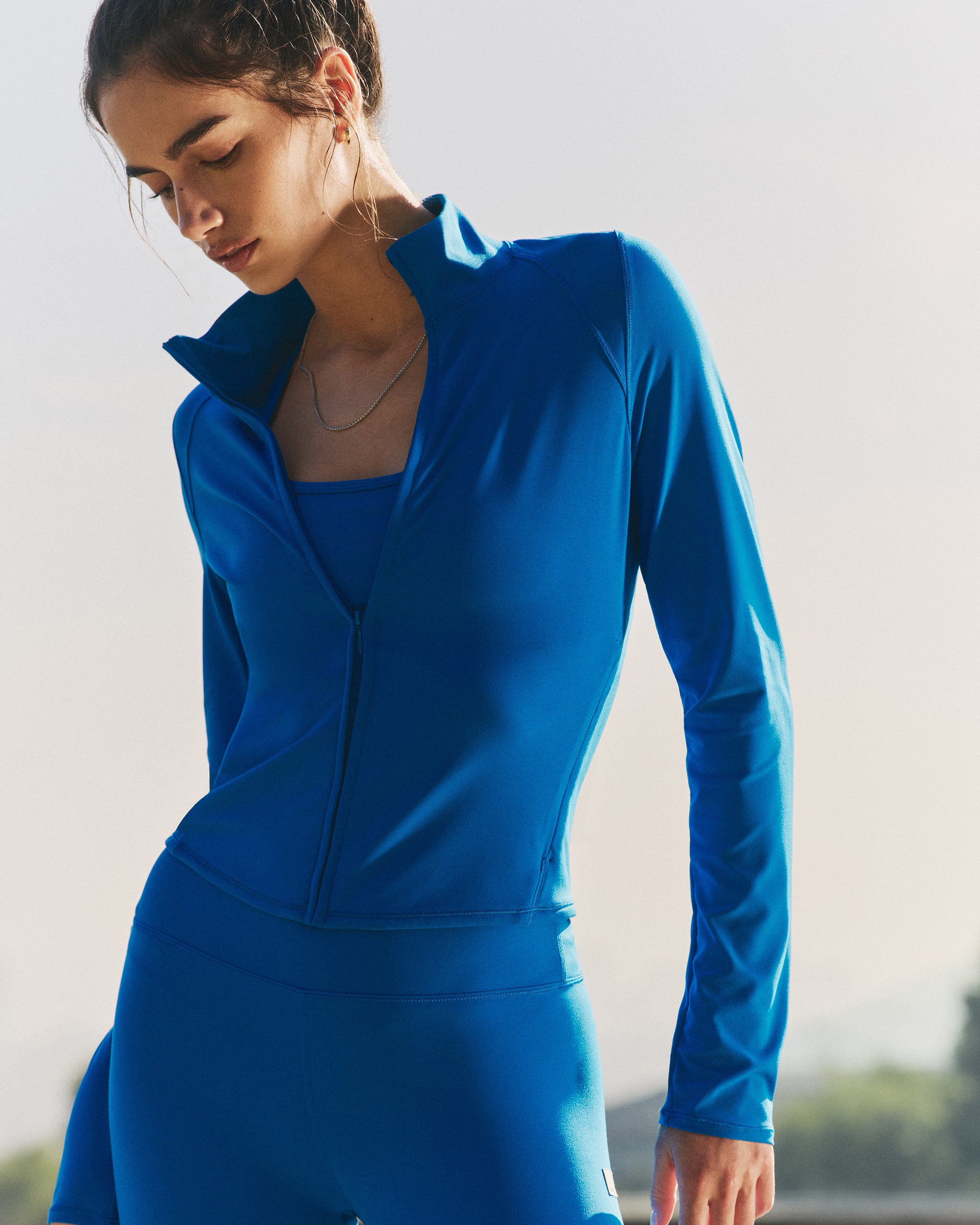 Vuori AllTheFeels™ Full Zip | Regatta Blue