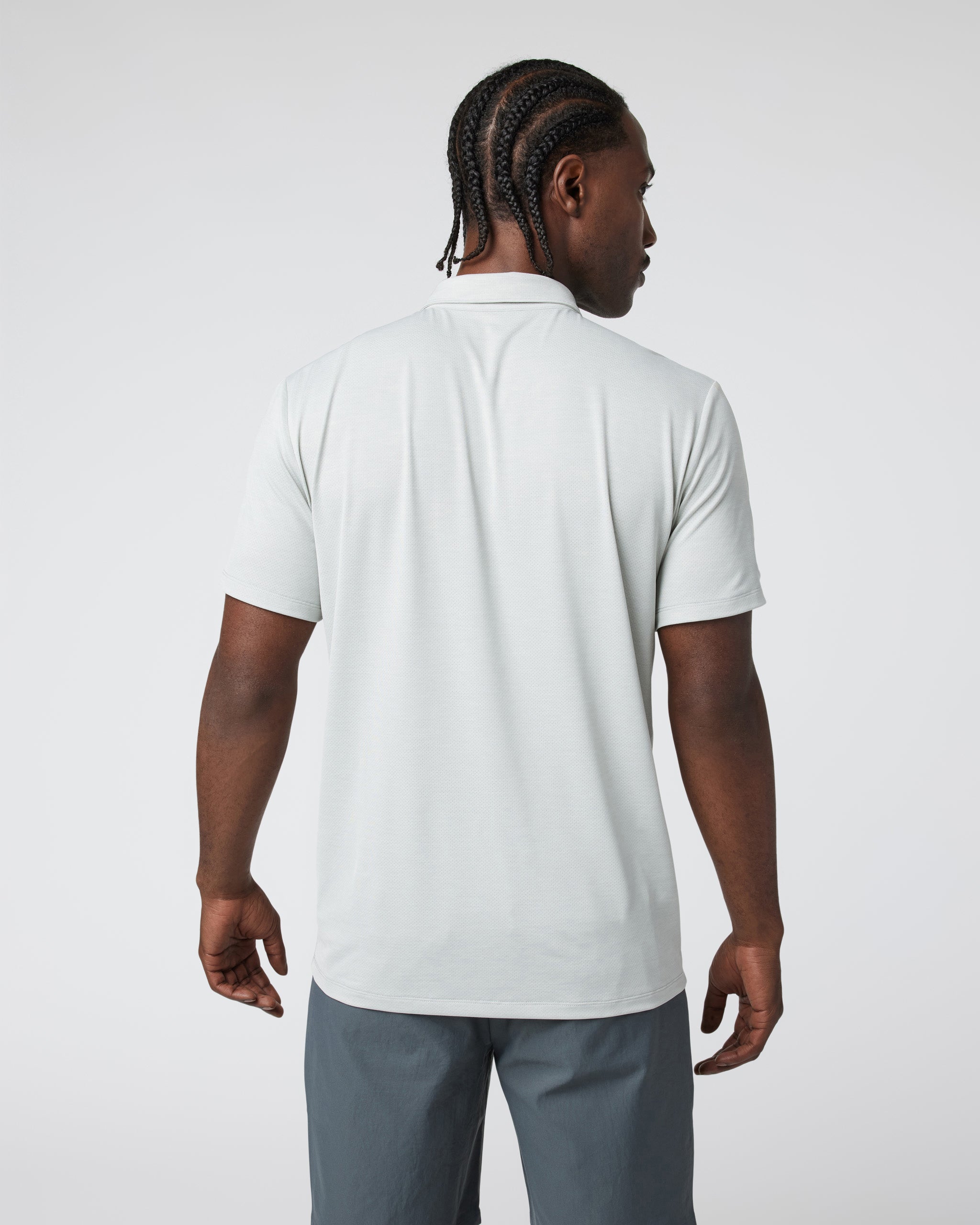 Zephyr Polo | Sky Grey - Image 2