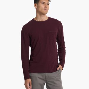 Long Sleeve Rise Tee | Ruby