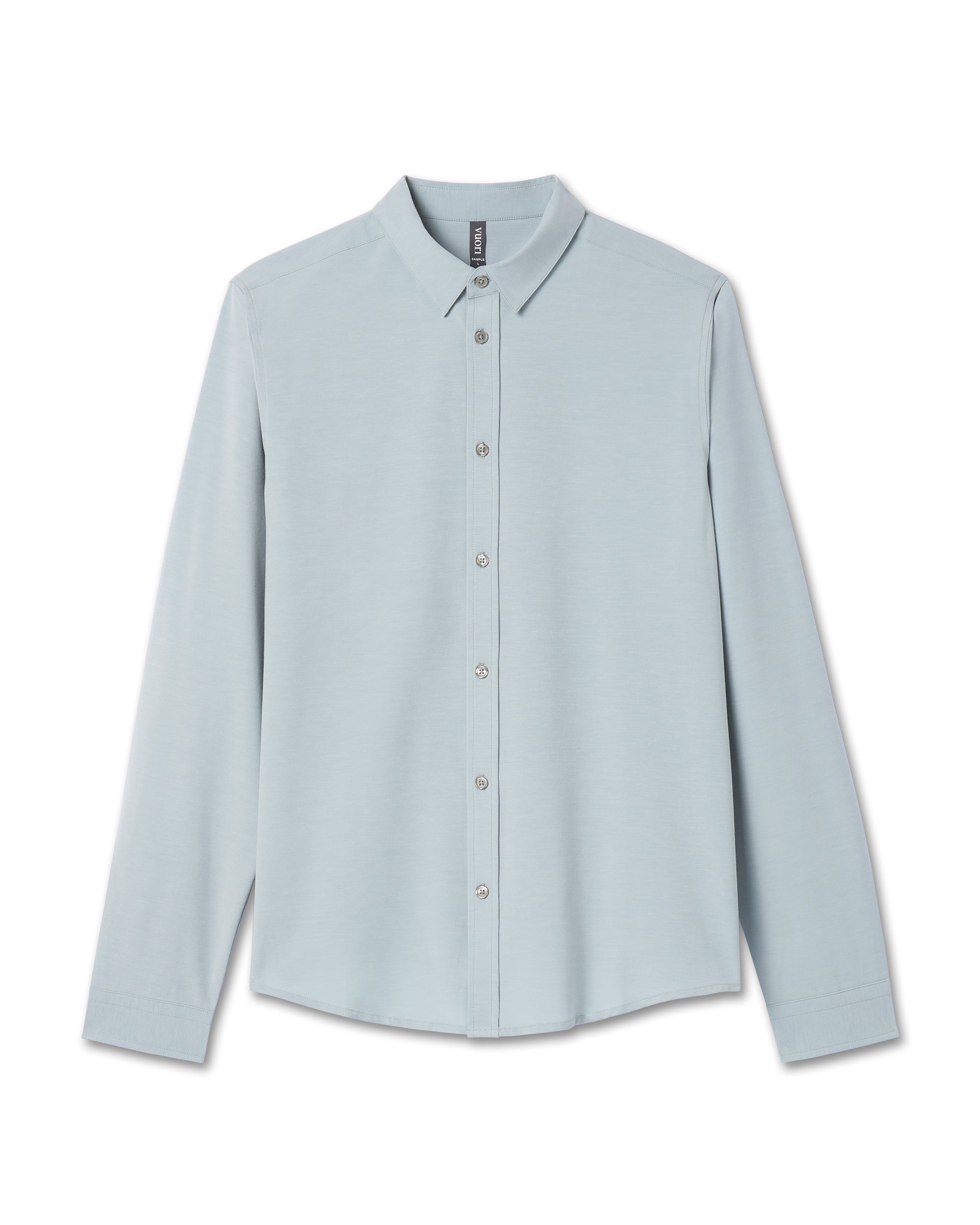 Long Sleeve Bridge Button Down | Chalk Blue - Image 6