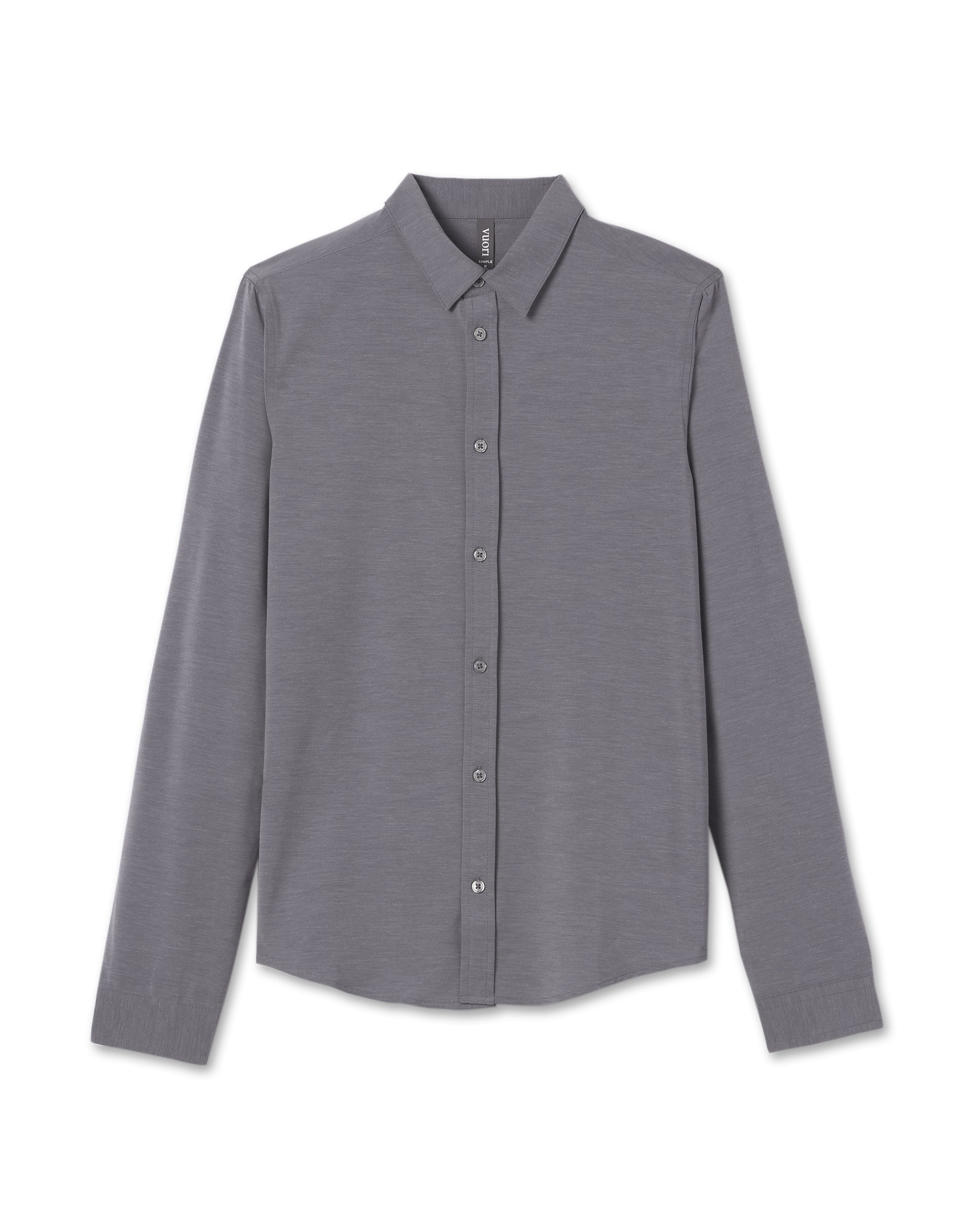 Long Sleeve Bridge Button Down | Vintage Charcoal - Image 6