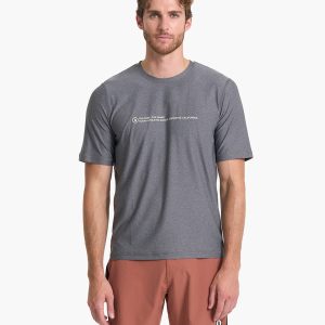 Short Sleeve Uluwatu 23 Water Tee | Charcoal Heather