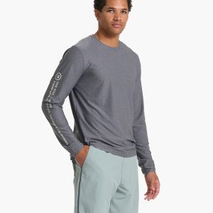 Long Sleeve Uluwatu 23 Water Tee | Charcoal Heather