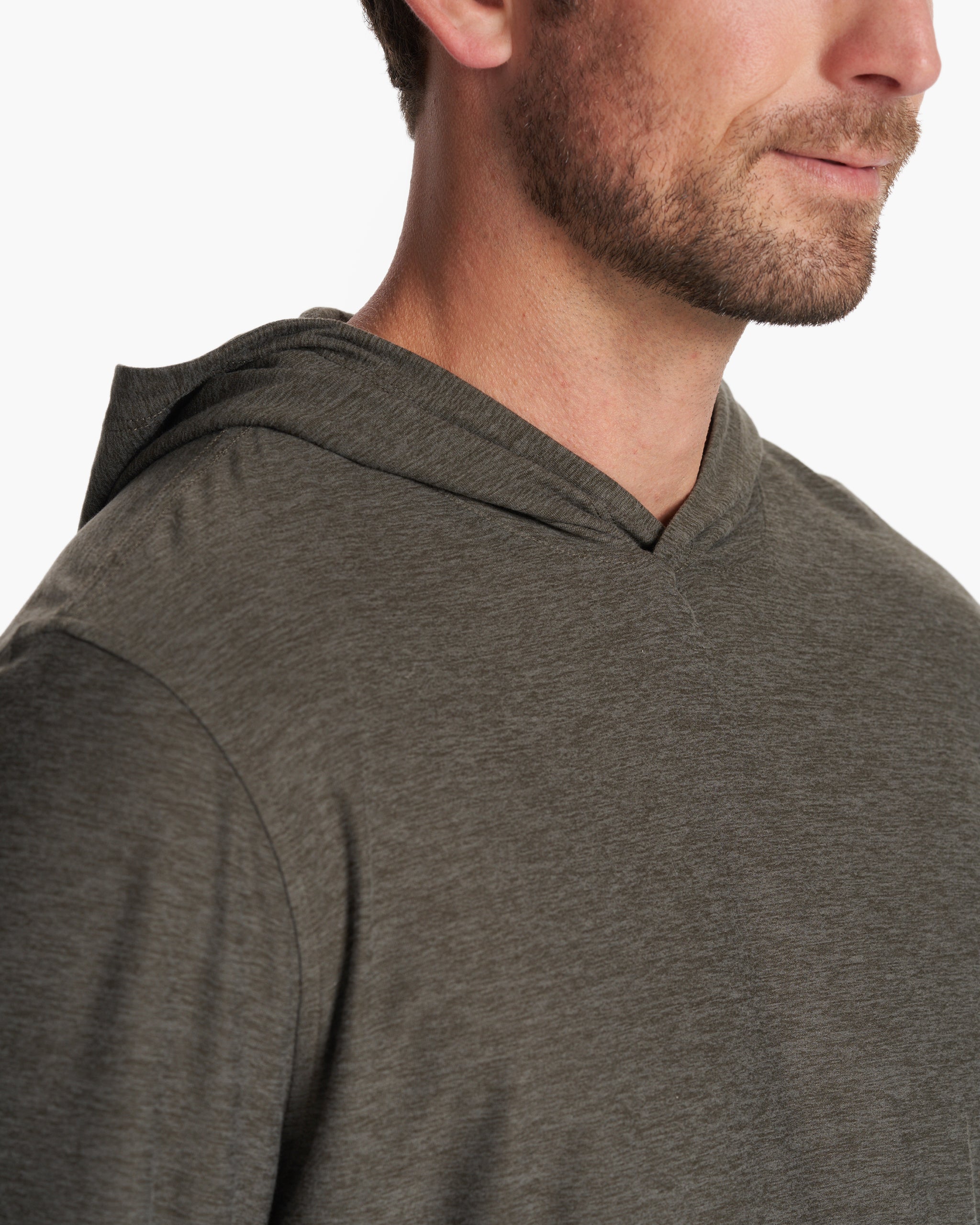 Strato Tech Hoodie | Balsam Heather - Image 2