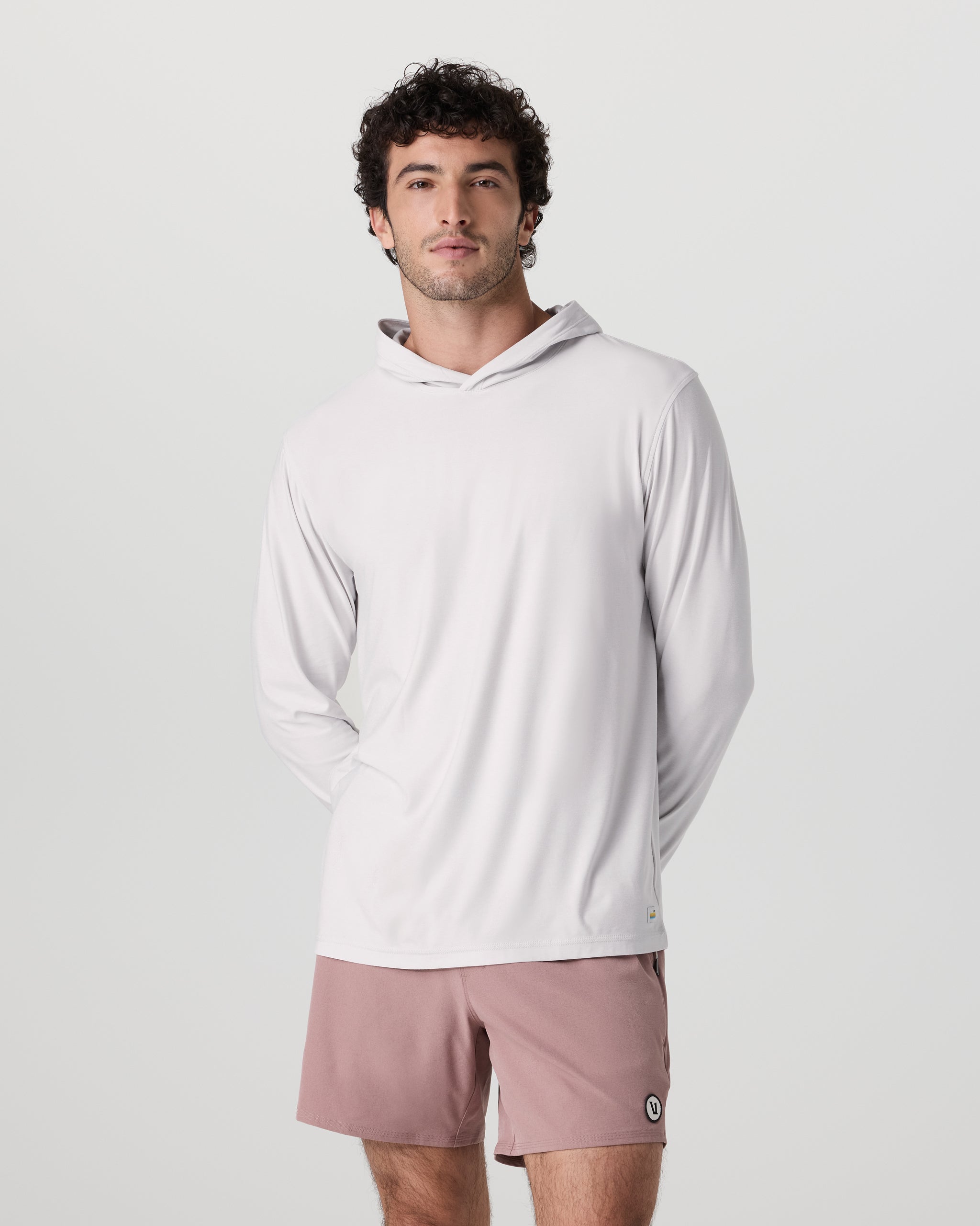 Strato Tech Hoodie | Frost Grey Heather - Image 3