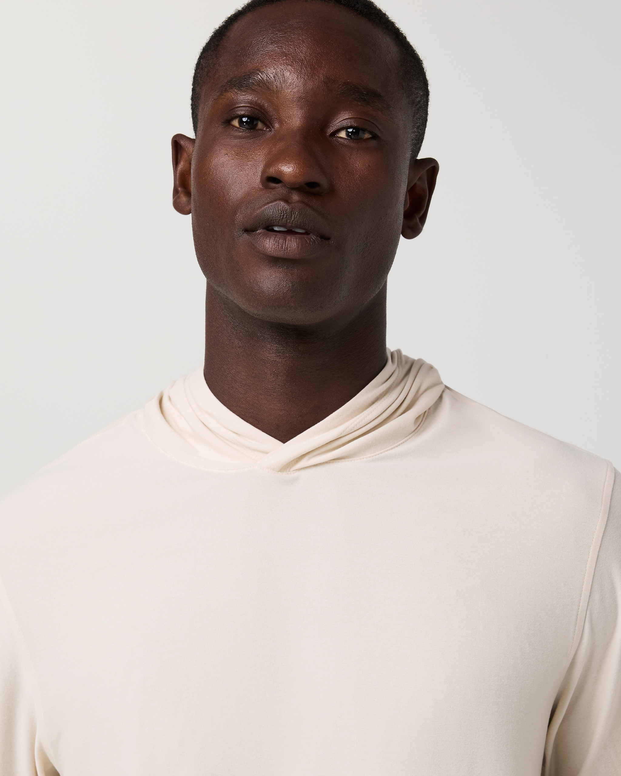 Strato Tech Hoodie | Milkweed Heather - Image 2