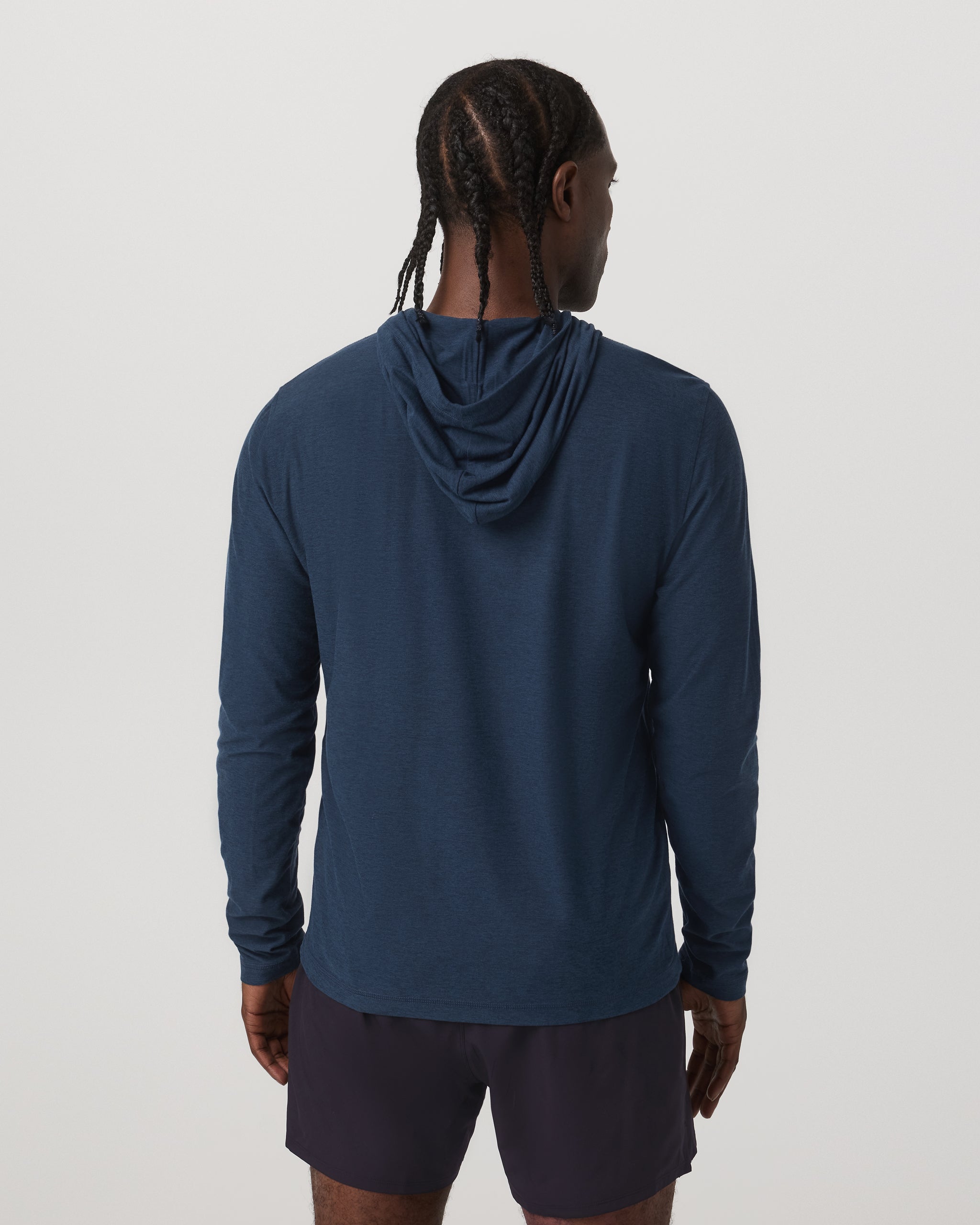 Strato Tech Hoodie | Navy Heather - Image 3