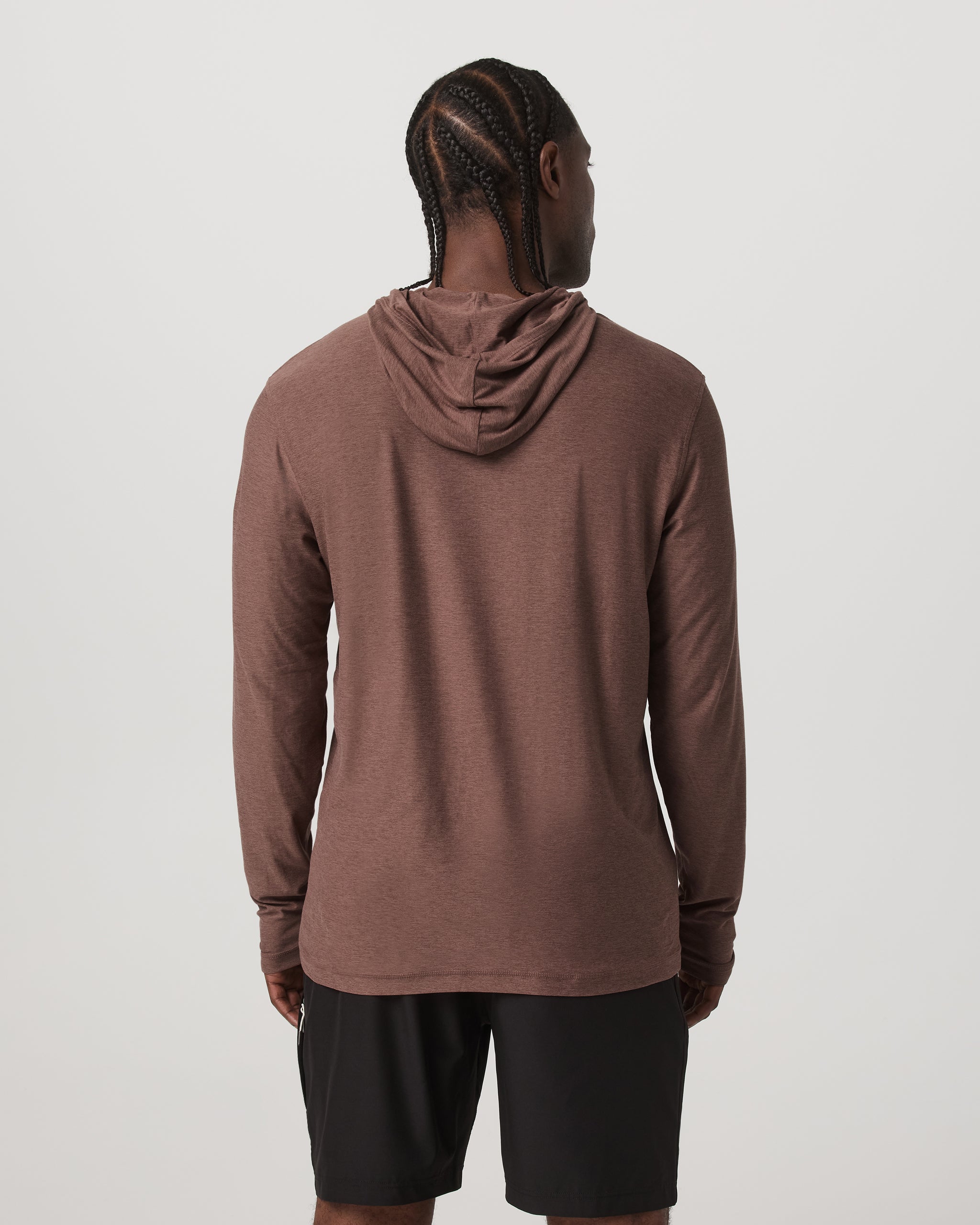 Strato Tech Hoodie | Sable Heather - Image 3