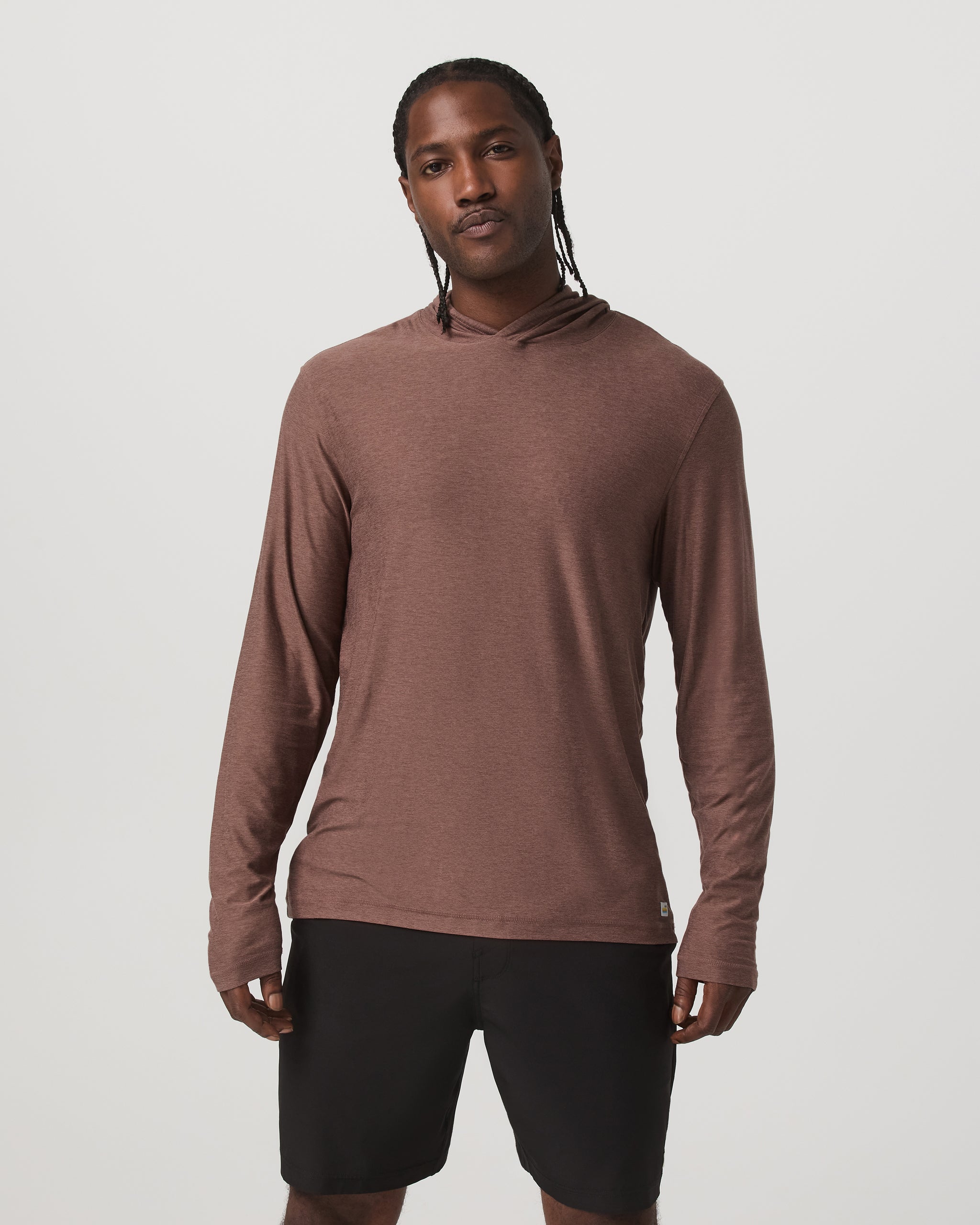 Strato Tech Hoodie | Sable Heather