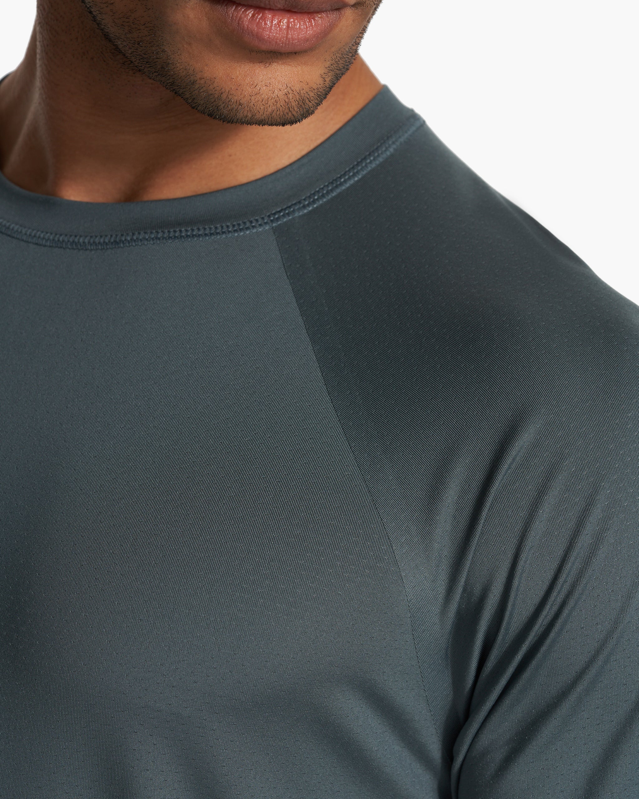 Long Sleeve Viewpoint Performance Tee | Lake - Image 4
