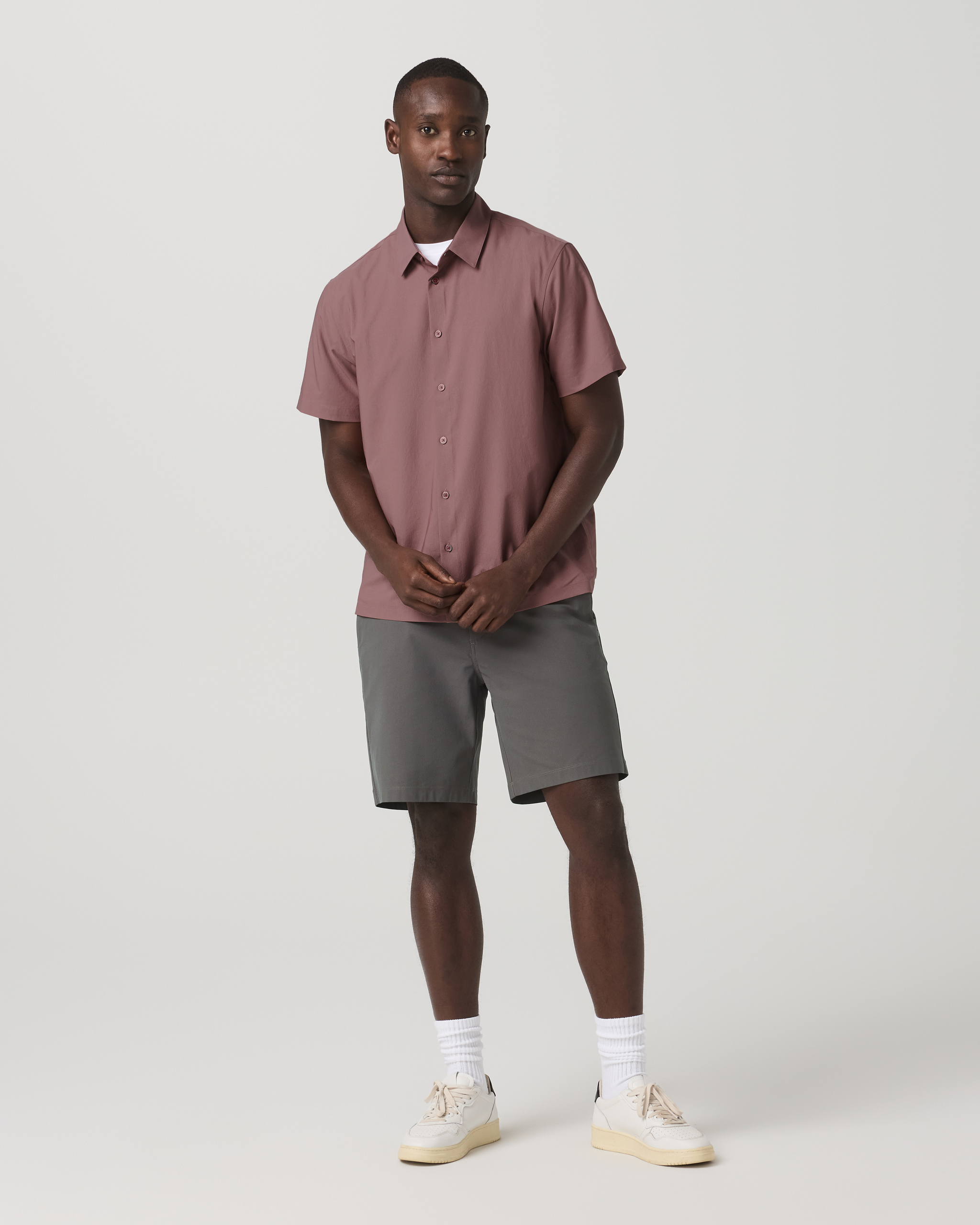 Short Sleeve Manhattan Button Down | Adobe - Image 4