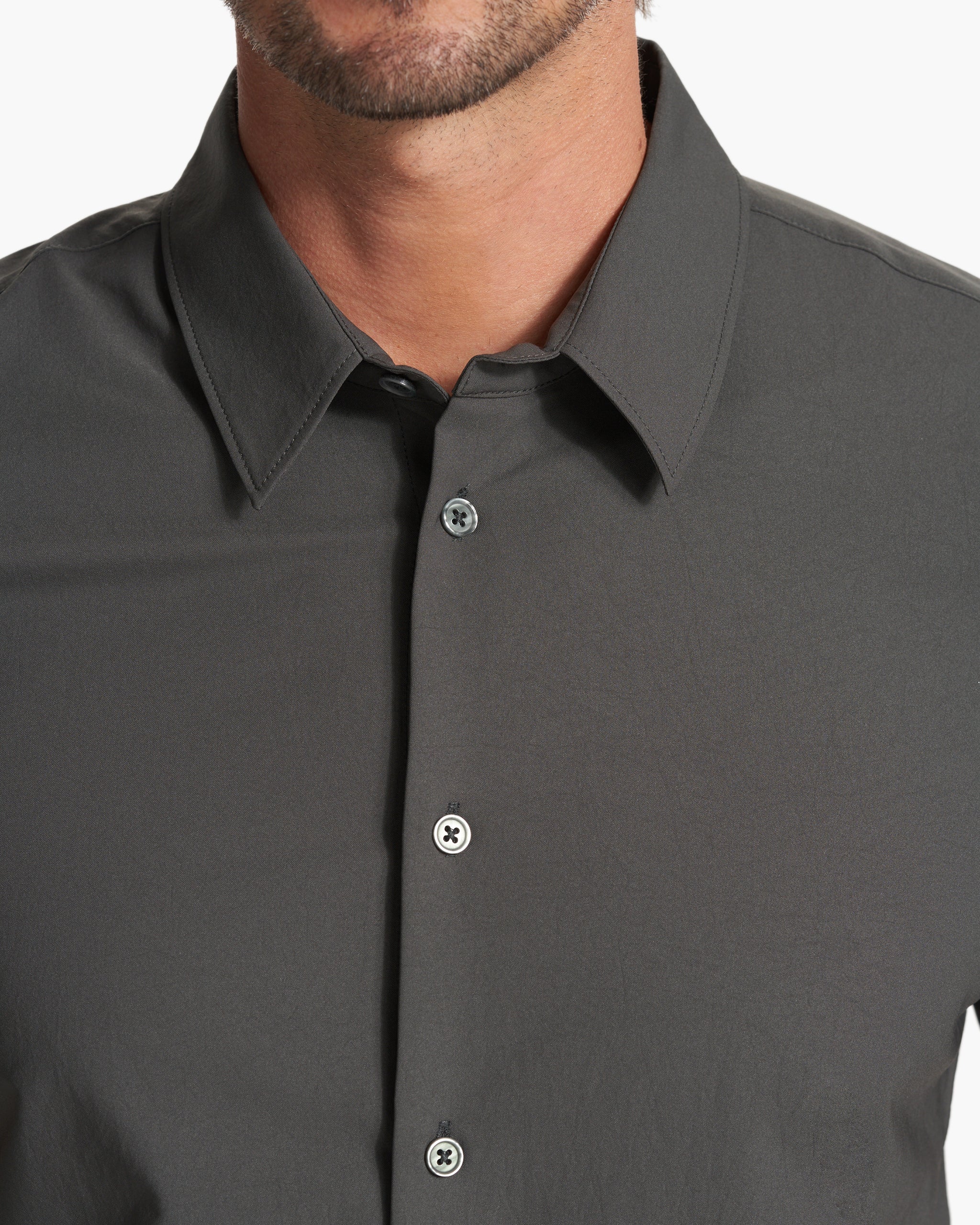 Short Sleeve Manhattan Button Down | Balsam - Image 2