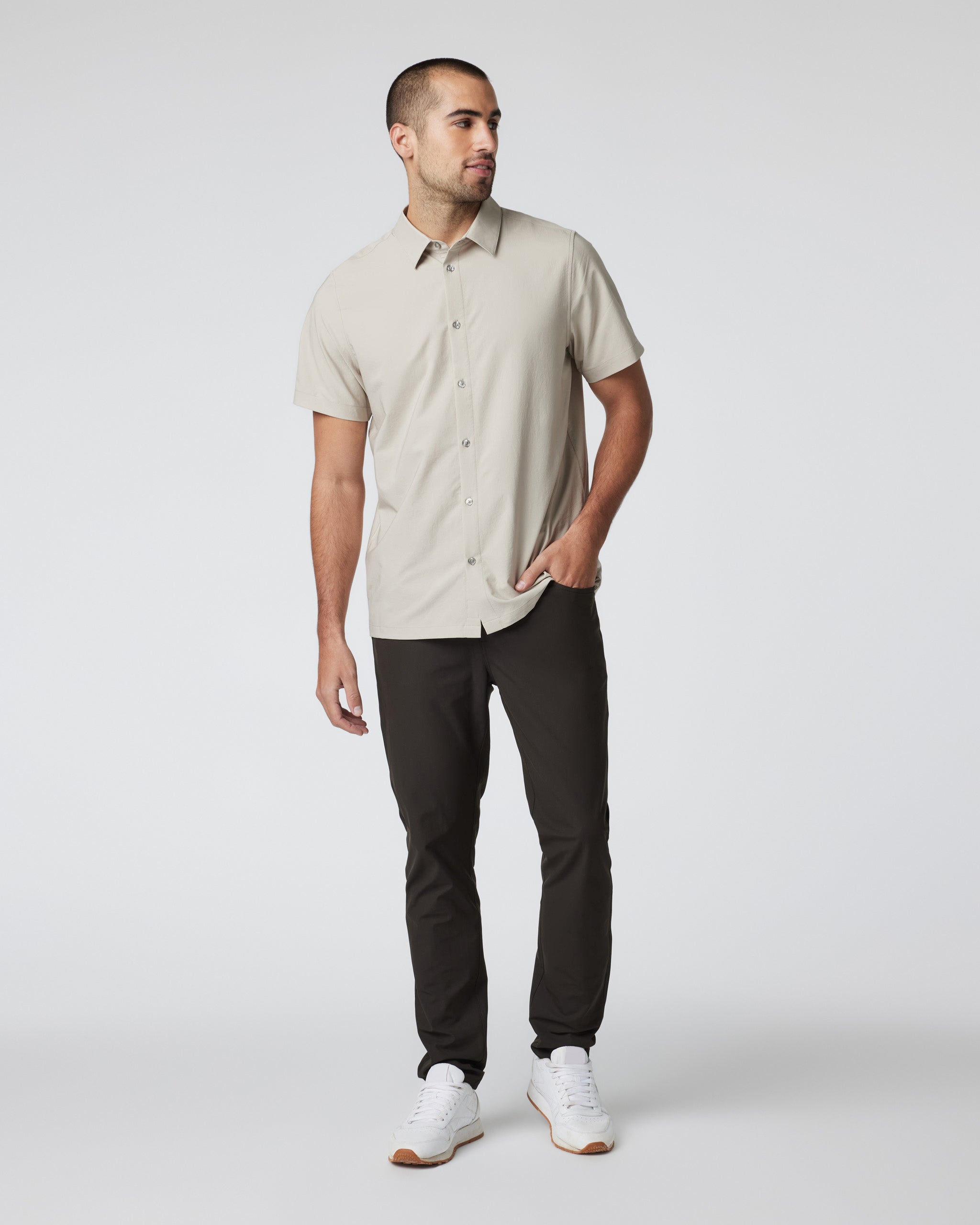Short Sleeve Manhattan Button Down | Toast