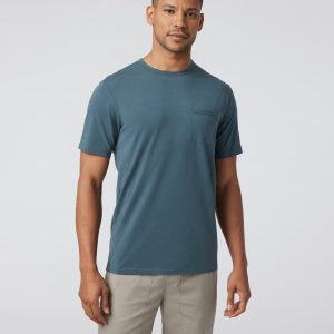 Men's Feather Pocket Tee | Lake