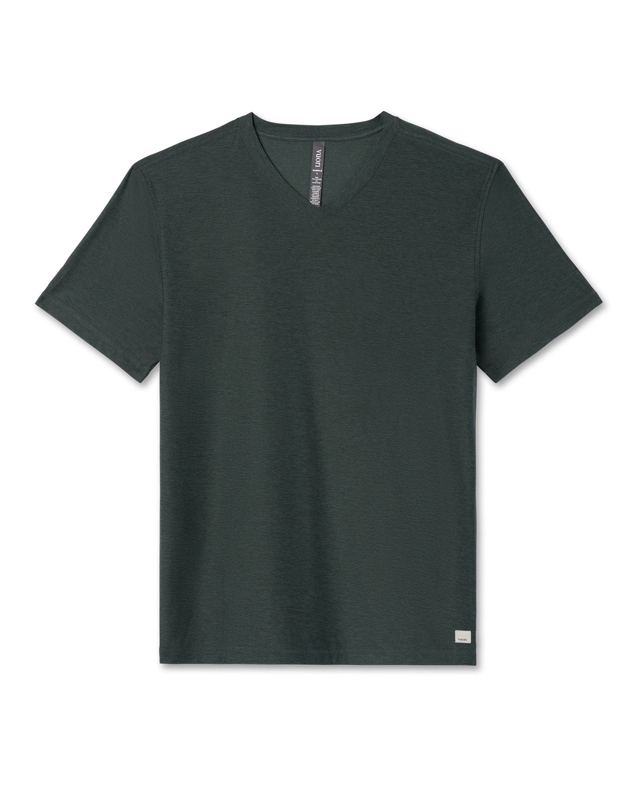 Strato Tech V-Neck Tee | Aspen Heather - Image 4