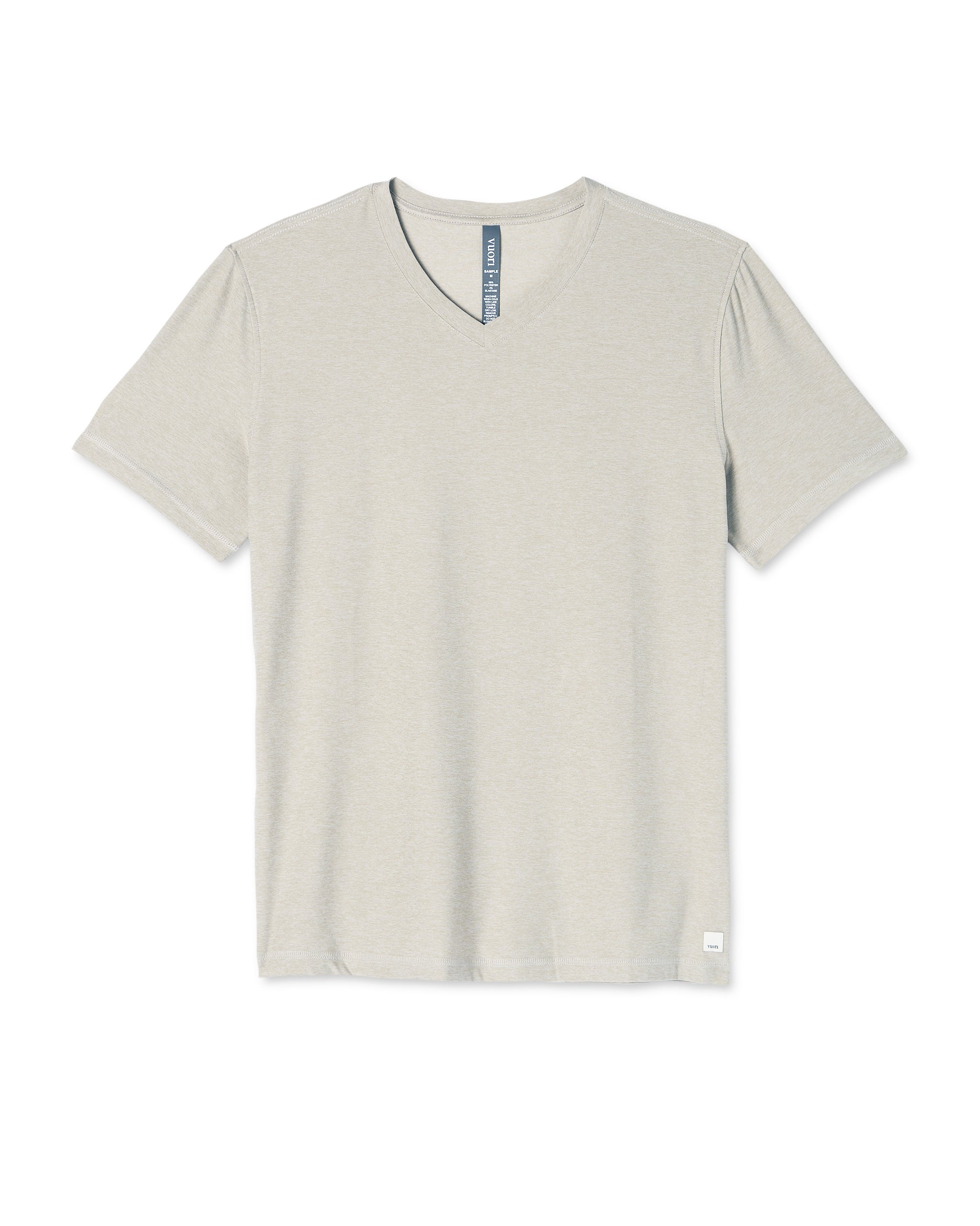 Strato Tech V-Neck Tee | Toast Heather - Image 6