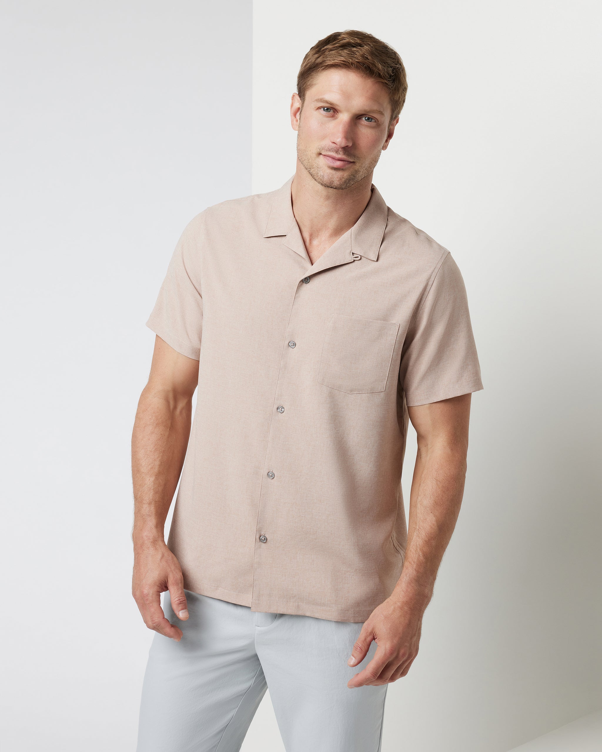 Seaport Button Down | Desert Sun Heather - Image 5