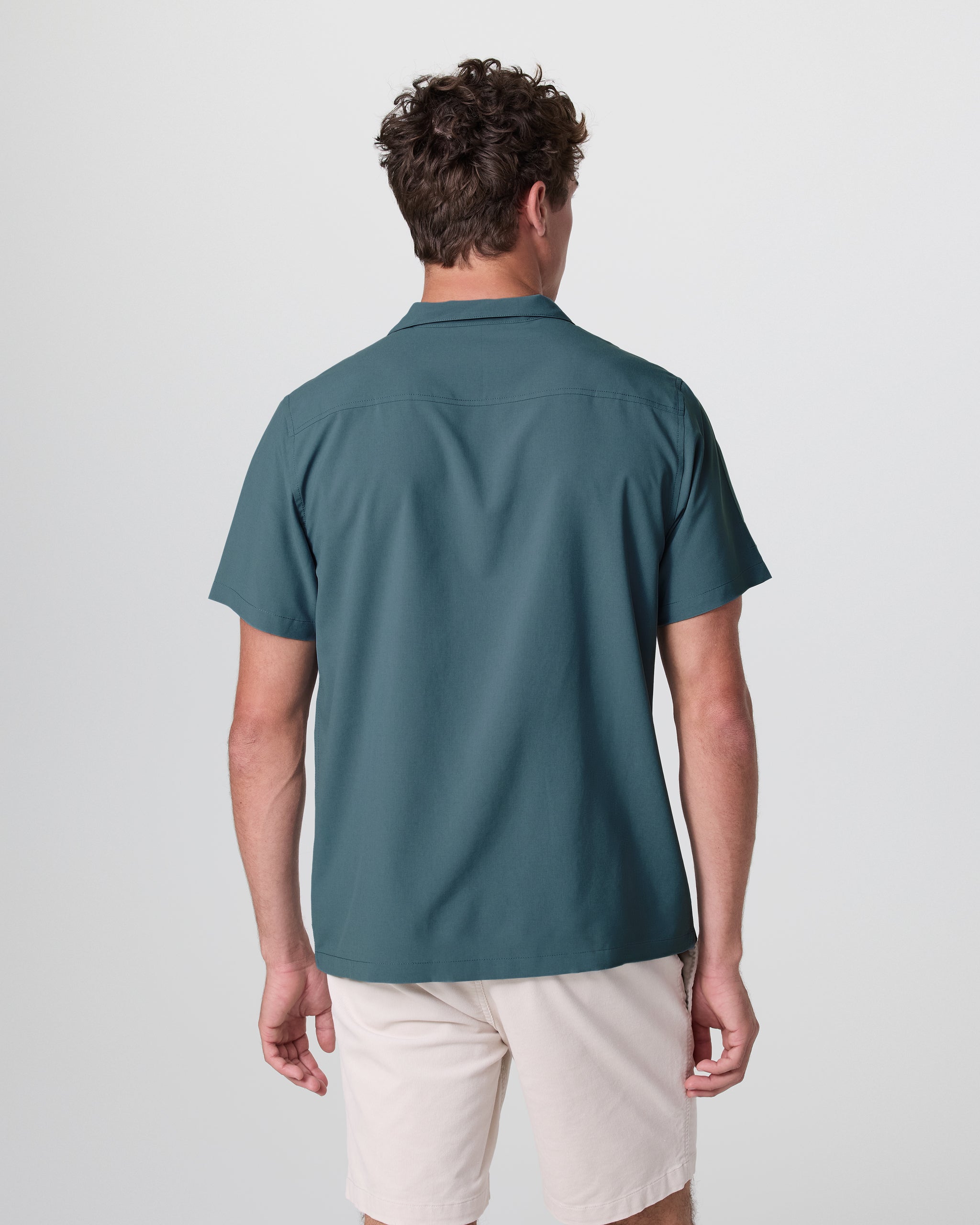Seaport Button Down | Light Deep Sea Heather - Image 2