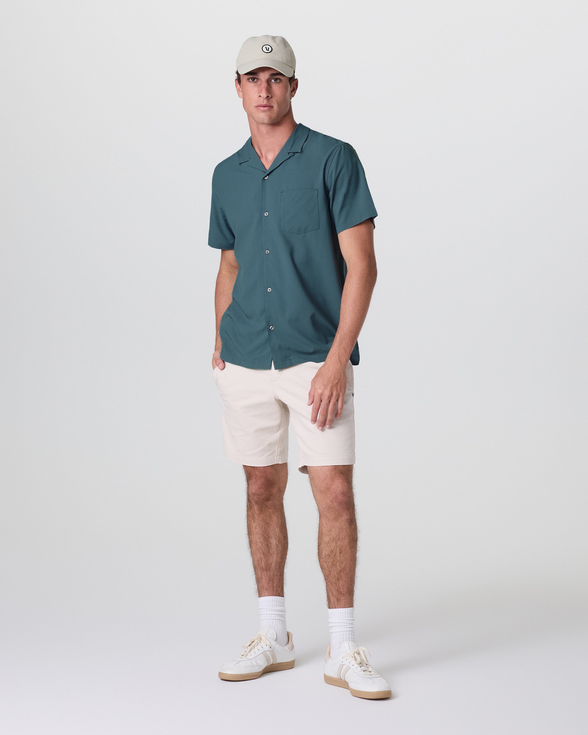 Seaport Button Down | Light Deep Sea Heather - Image 3