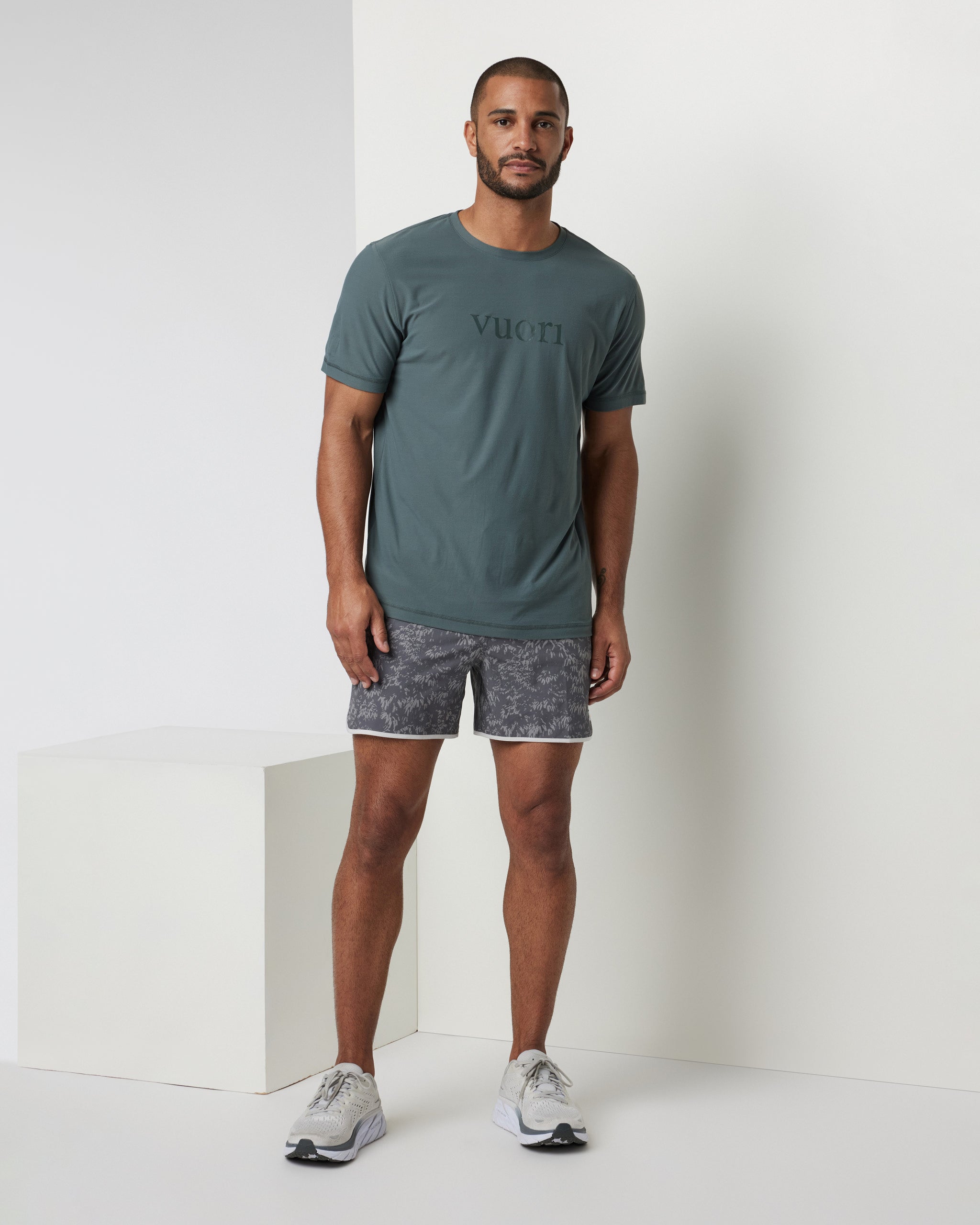 Short Sleeve Strato Graphic Tee | Smoked Beryl - Image 4