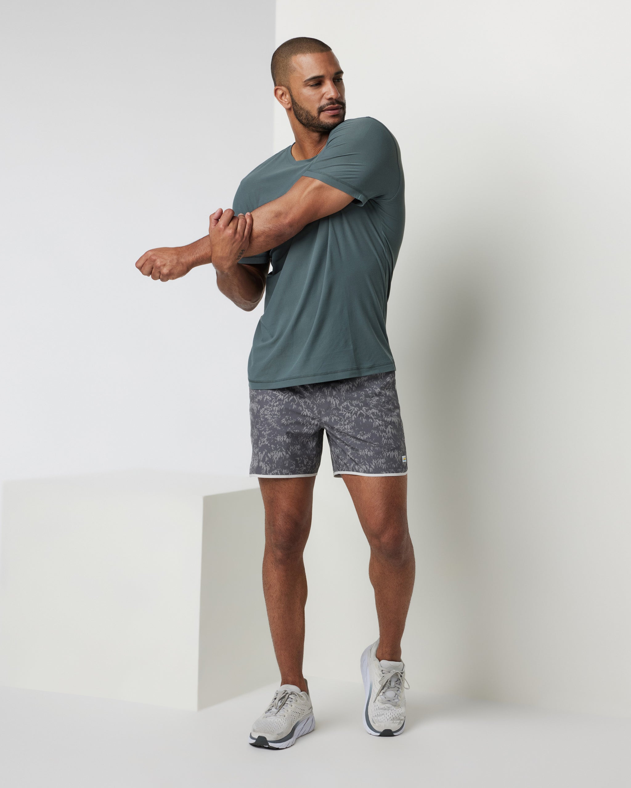 Short Sleeve Strato Graphic Tee | Smoked Beryl - Image 5