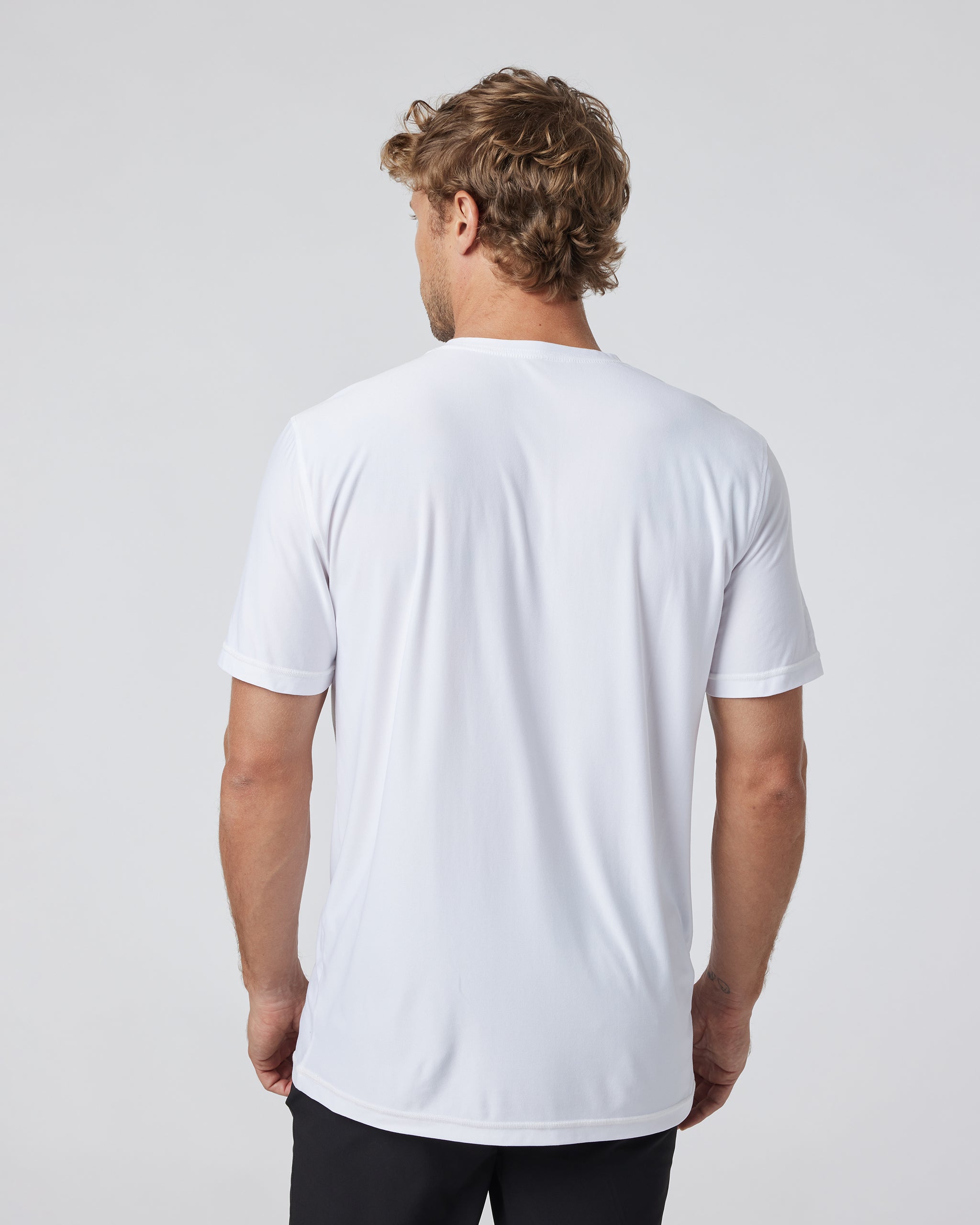 Short Sleeve Strato Graphic Tee | White - Image 3