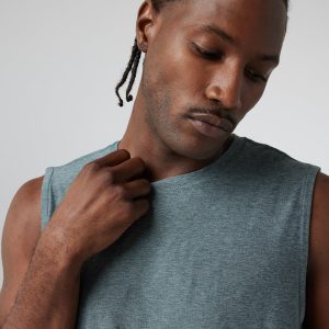 Strato Muscle Tee | Kashmir Heather
