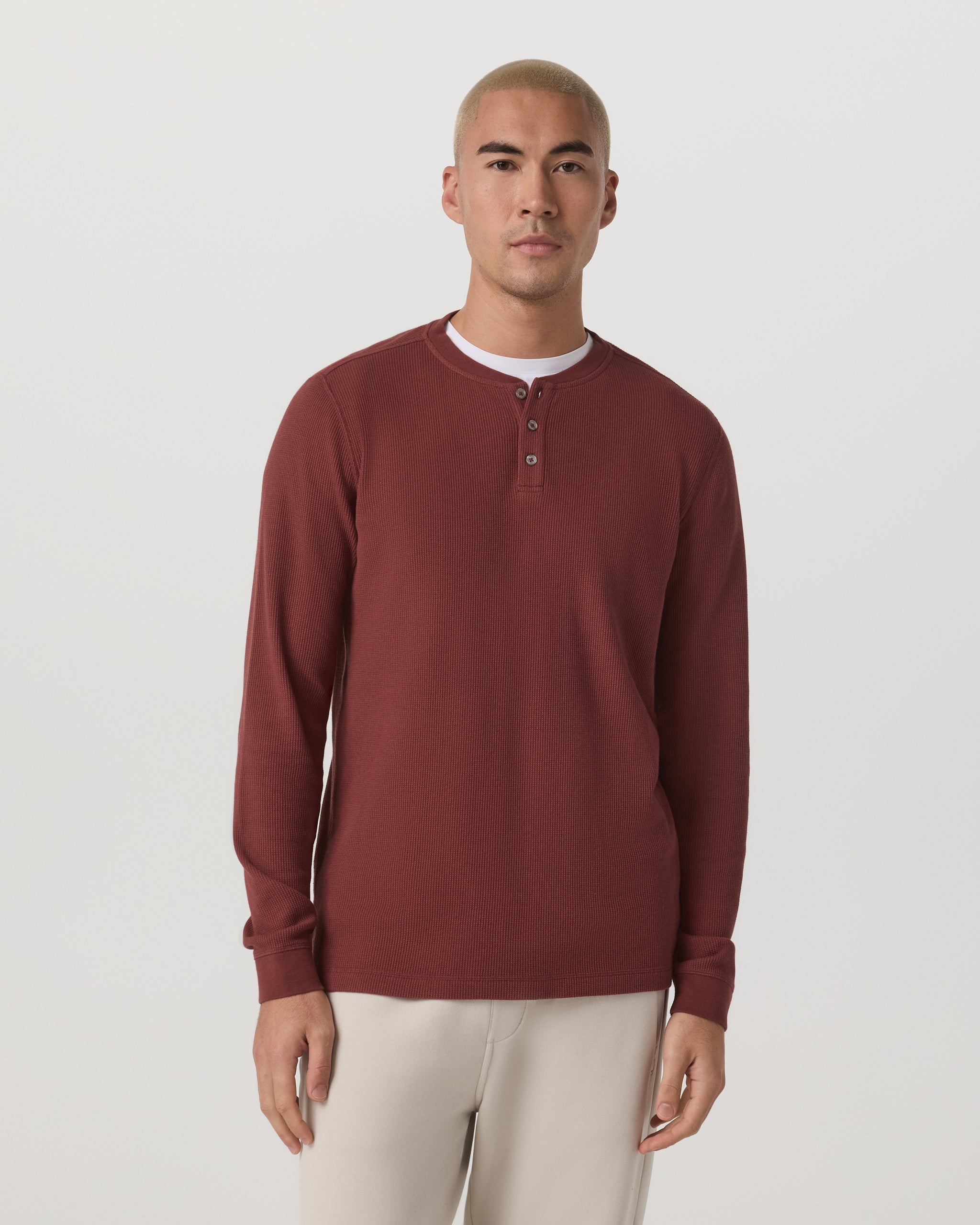 Waffle Henley | Spiced Apple