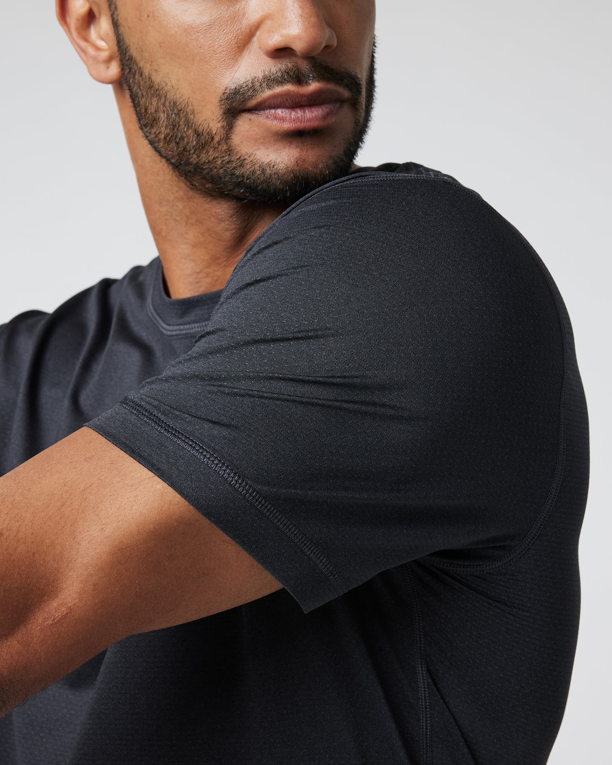 Tradewind Performance Tee 2.0 | Black Heather - Image 2