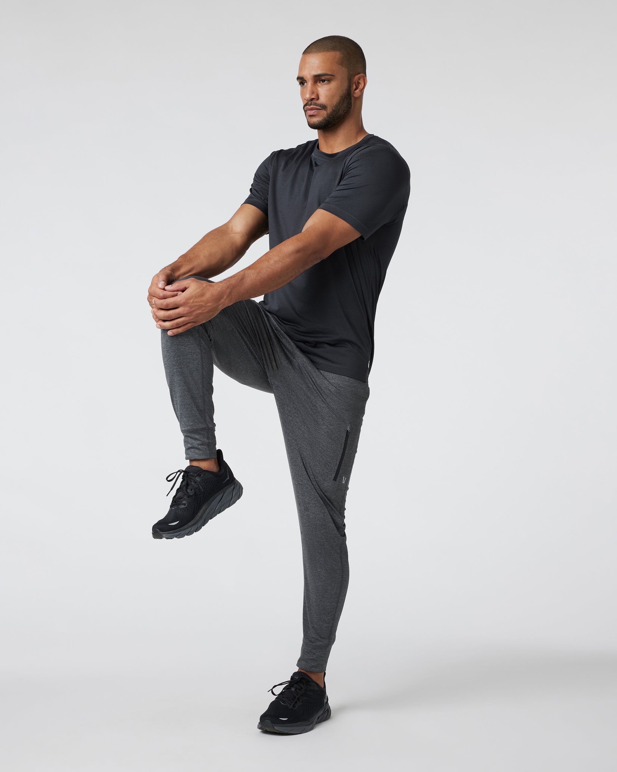 Tradewind Performance Tee 2.0 | Black Heather - Image 3