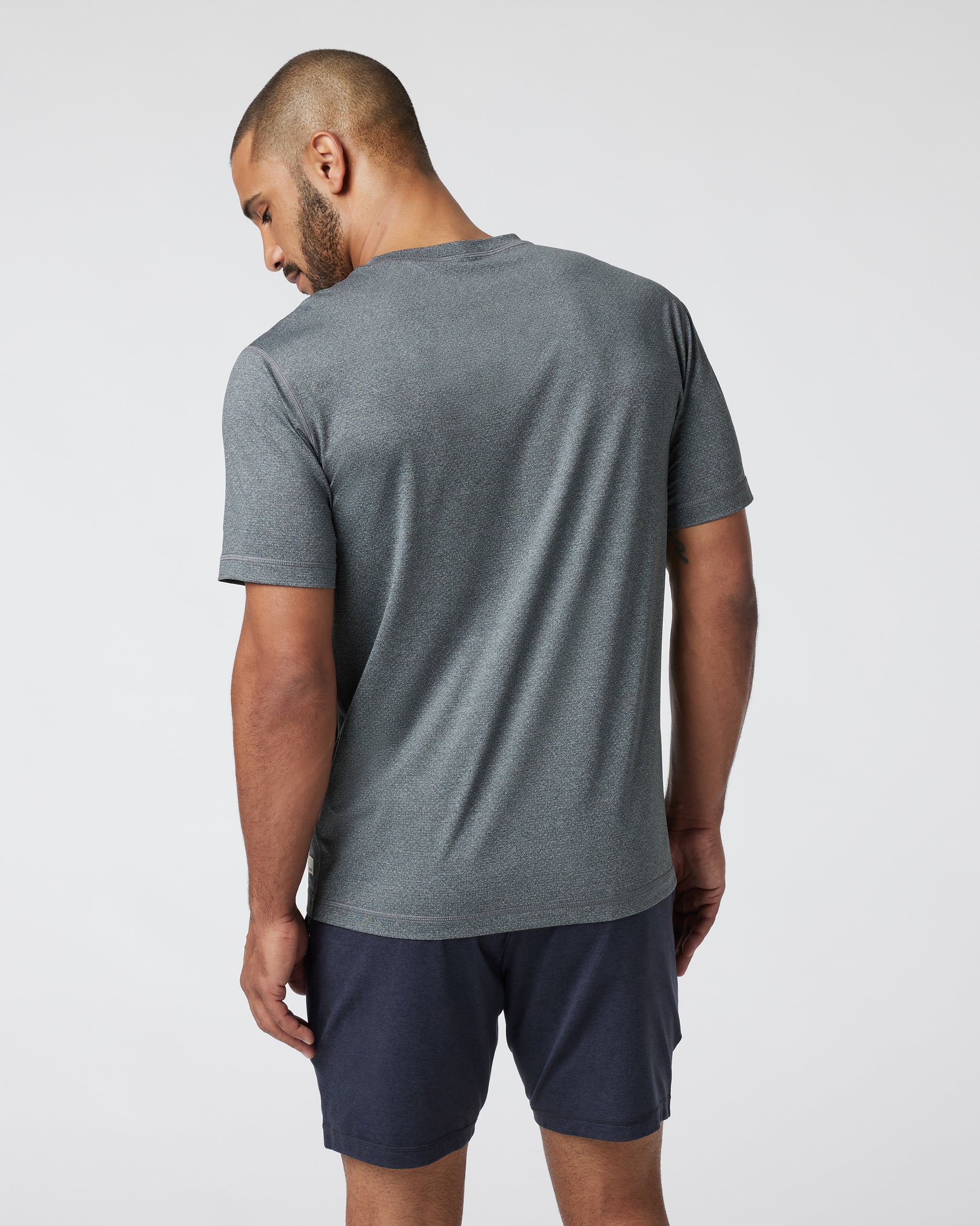 Tradewind Performance Tee 2.0 | Heather Grey - Image 3