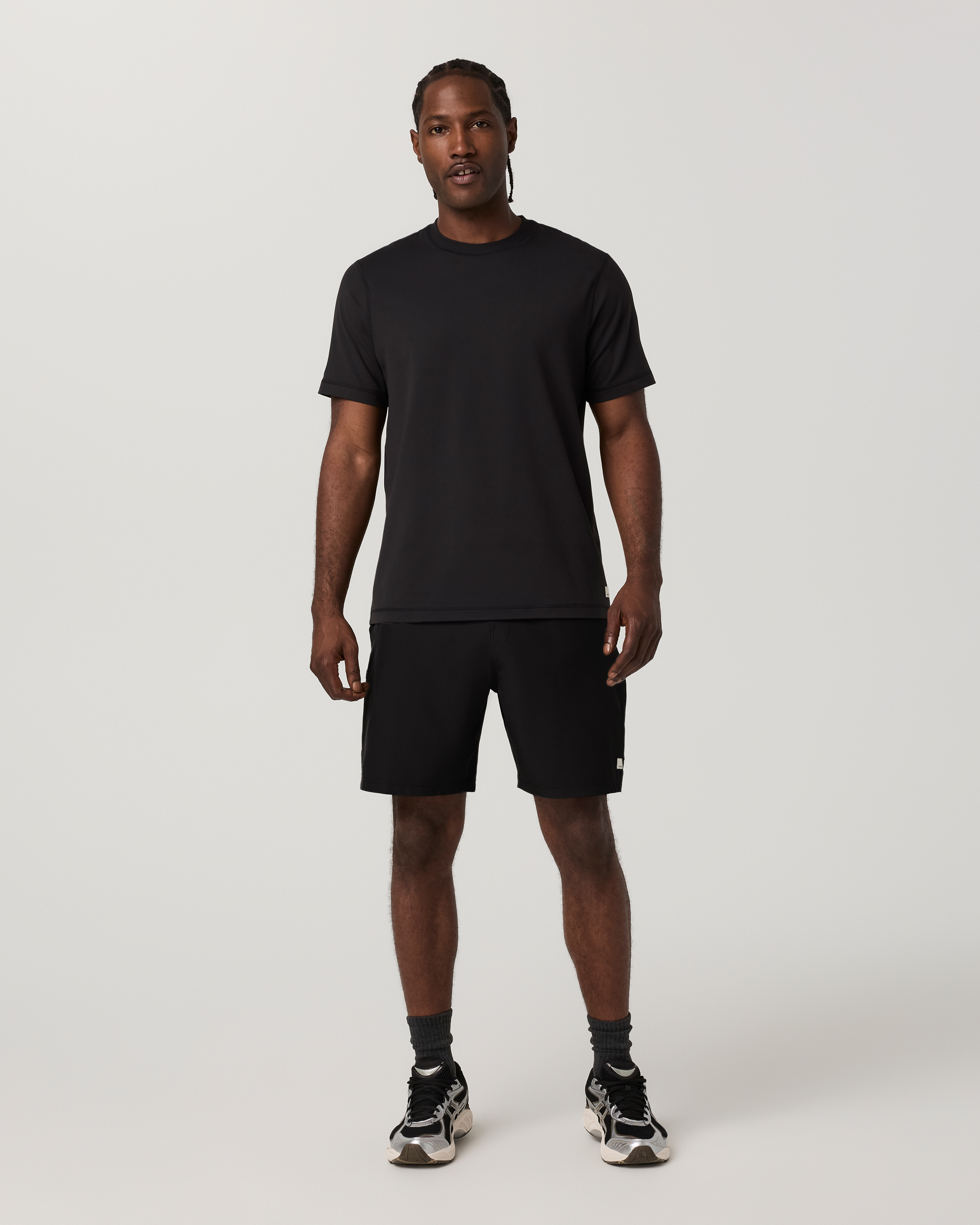 Short Sleeve Ponto Performance Tee | Black - Image 5