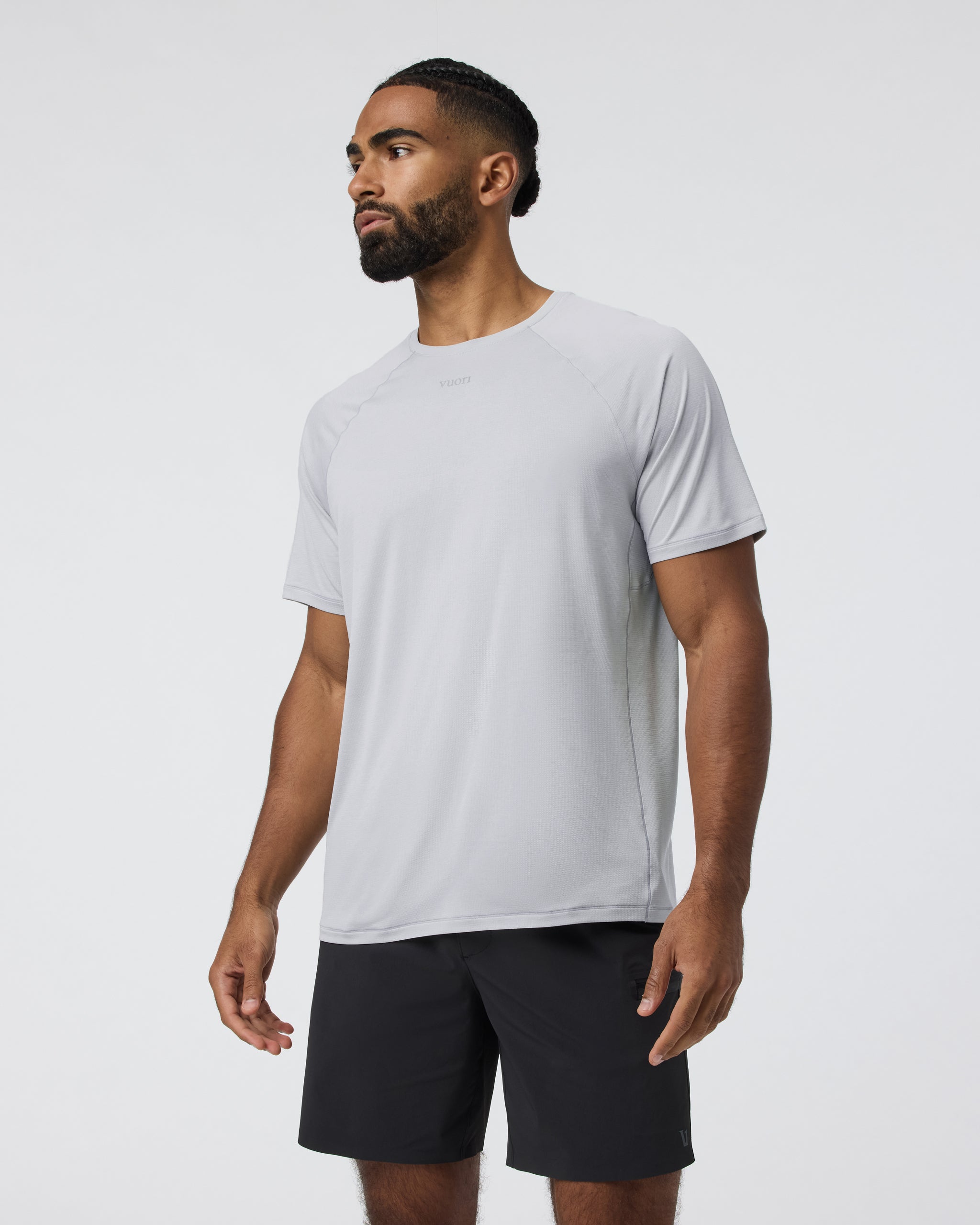 Short Sleeve Precept Tech Tee | Sky Grey - Image 5