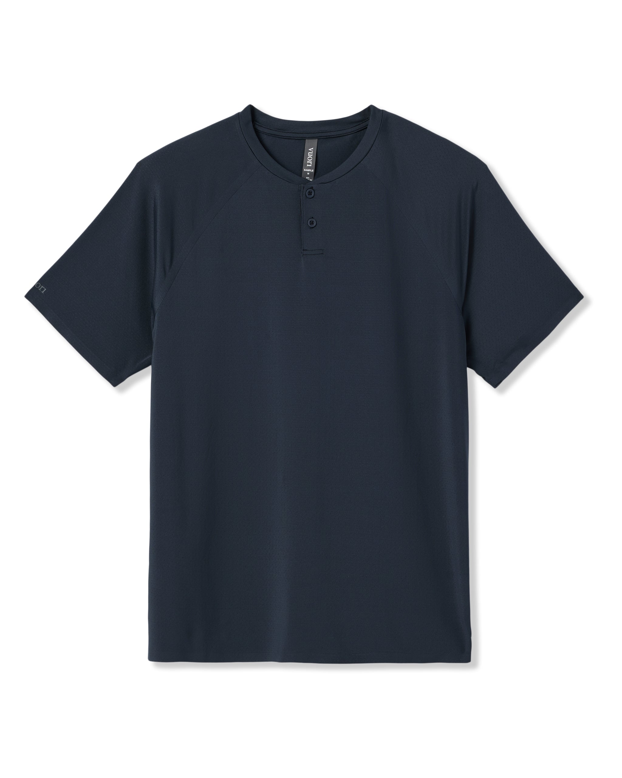 Short Sleeve Viewpoint Henley | Navy - Image 6