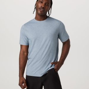 Short Sleeve Everyday Tee | Sea Glass Heather