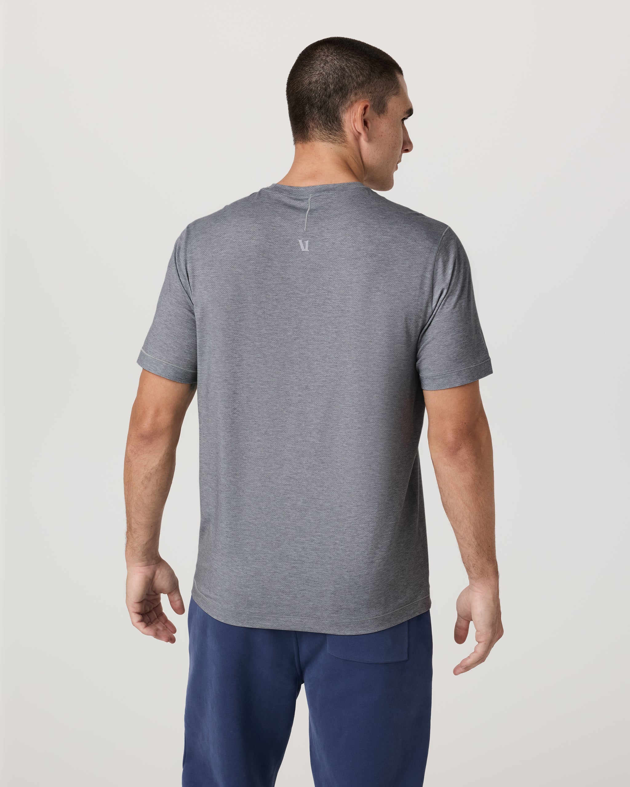 Short Sleeve Everyday Tee | Heather Grey - Image 3