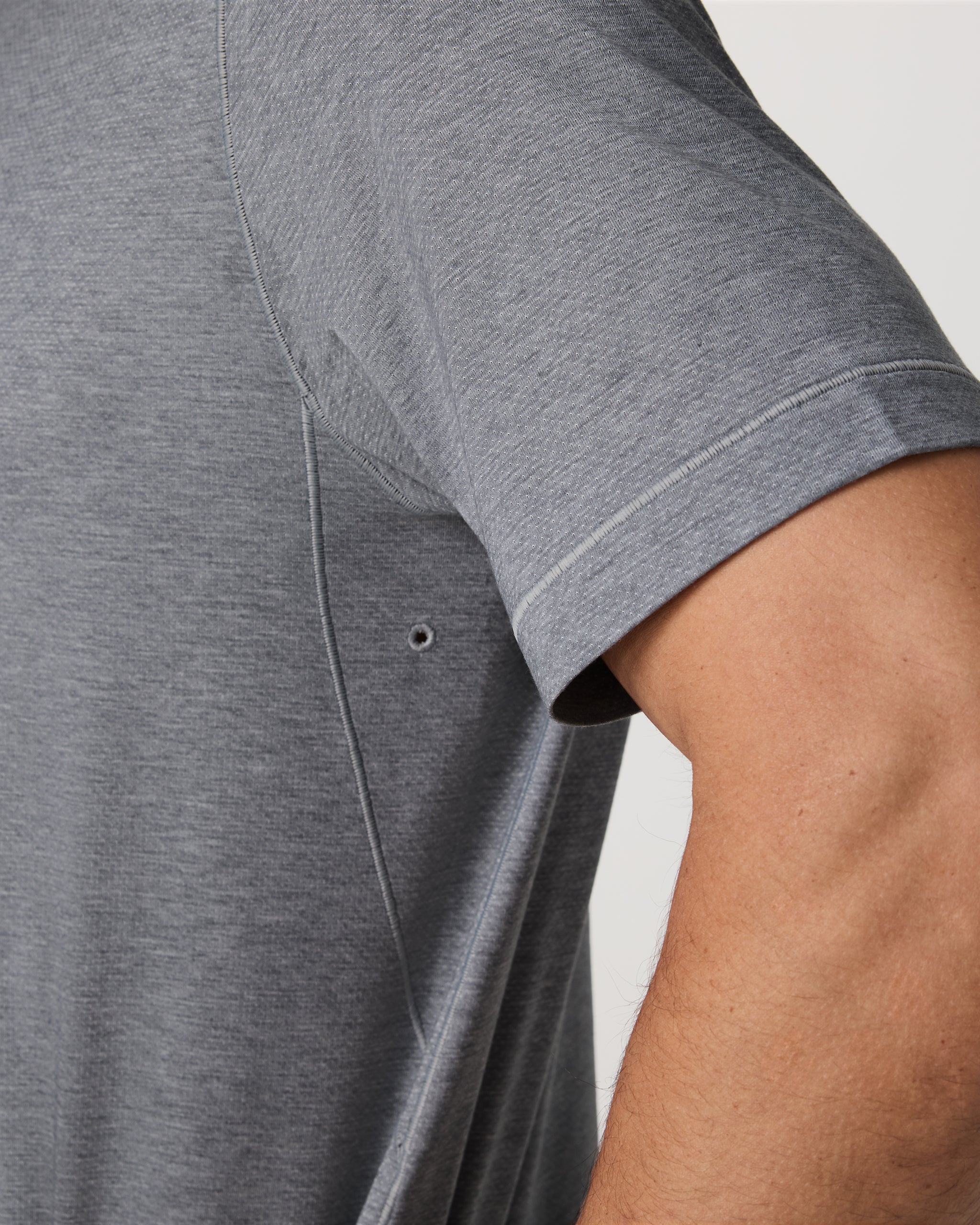 Short Sleeve Everyday Tee | Heather Grey - Image 2