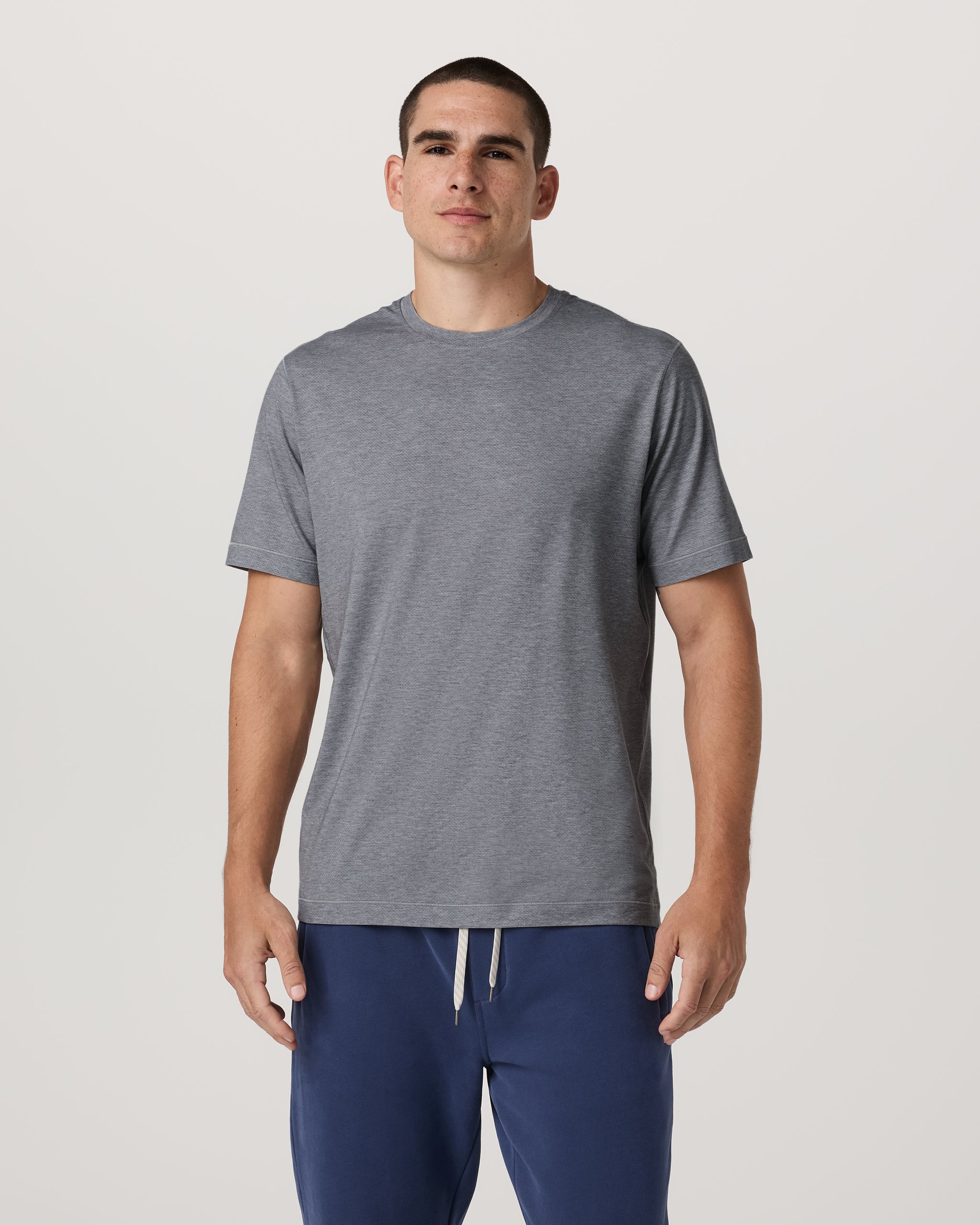 Short Sleeve Everyday Tee | Heather Grey