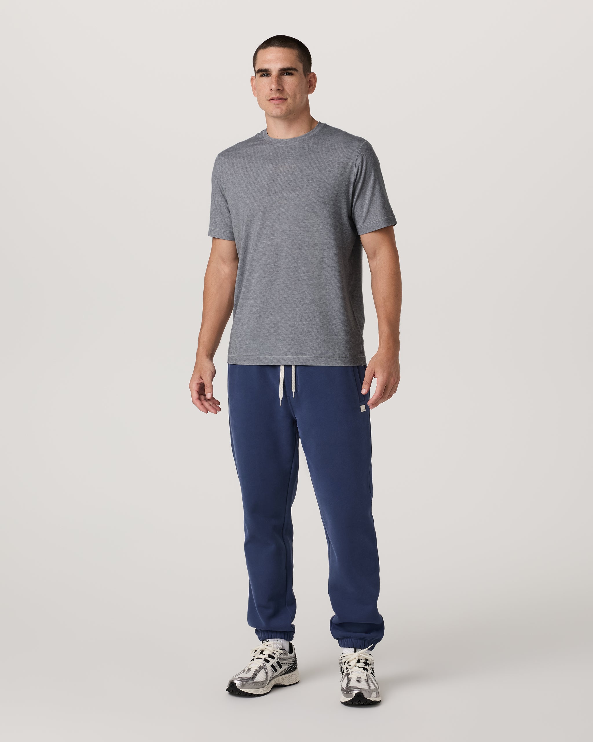 Short Sleeve Everyday Tee | Heather Grey - Image 4