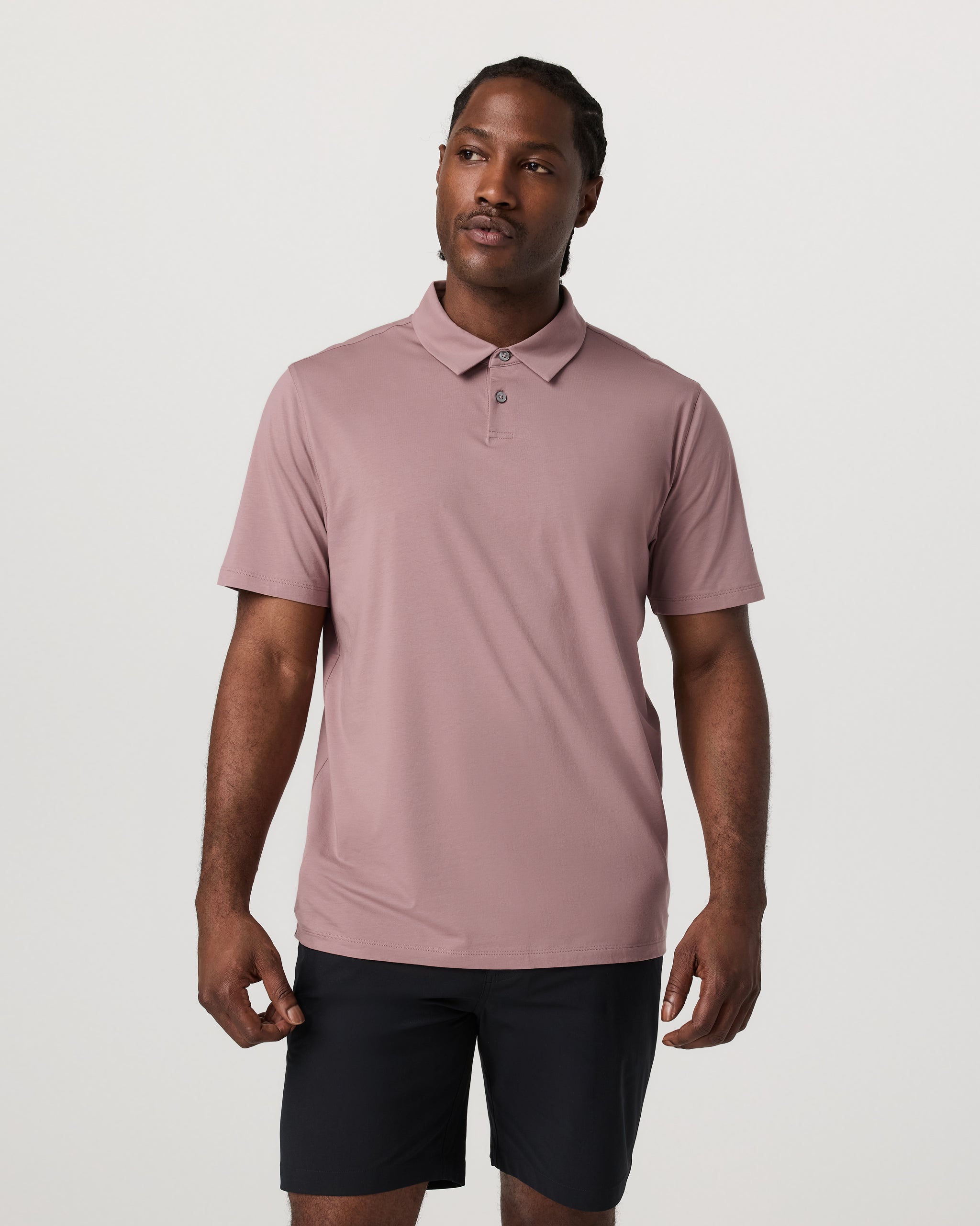 Short Sleeve Feather Polo | Zion Rose - Image 4
